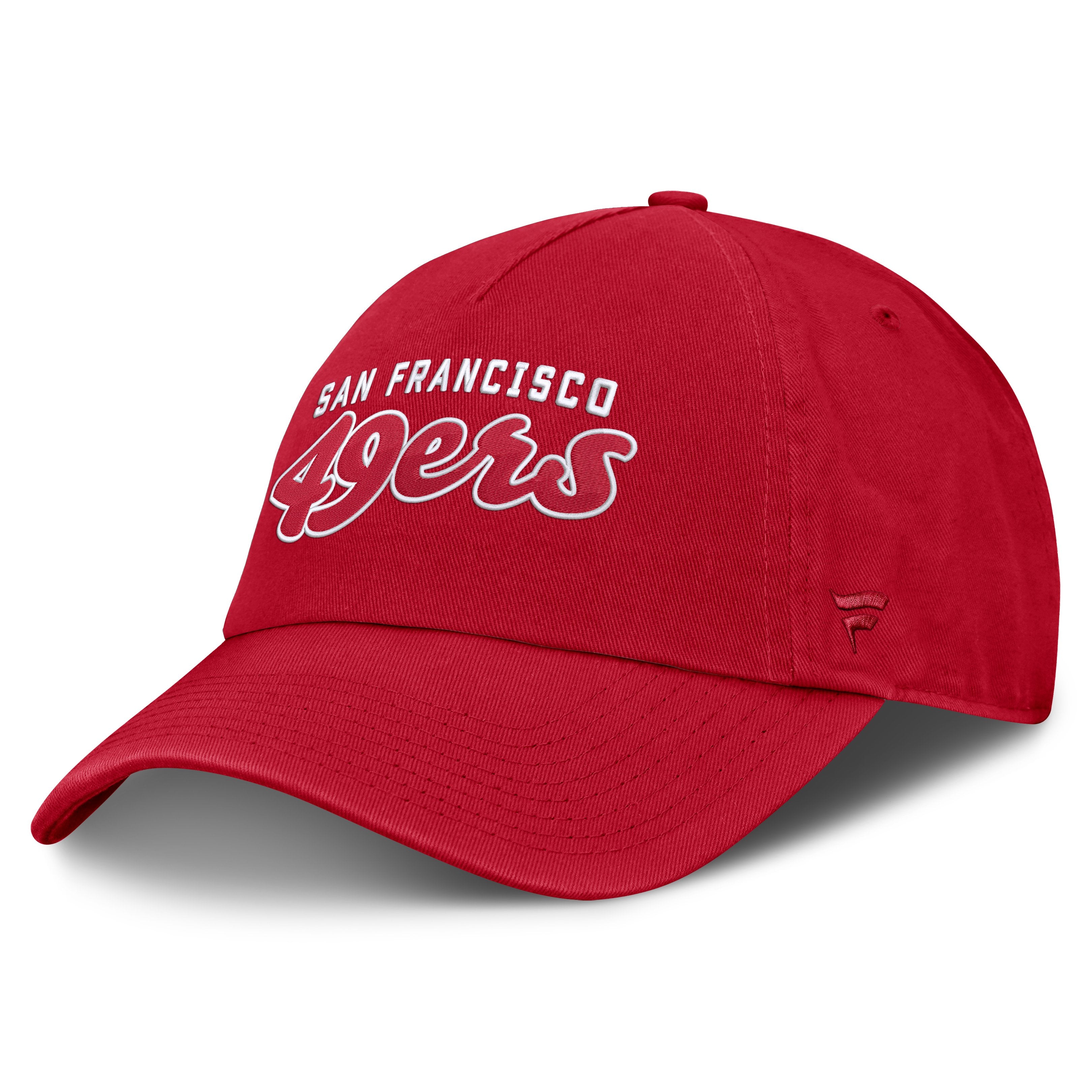 Women's Fanatics Scarlet San Francisco 49ers Hike Adjustable Hat