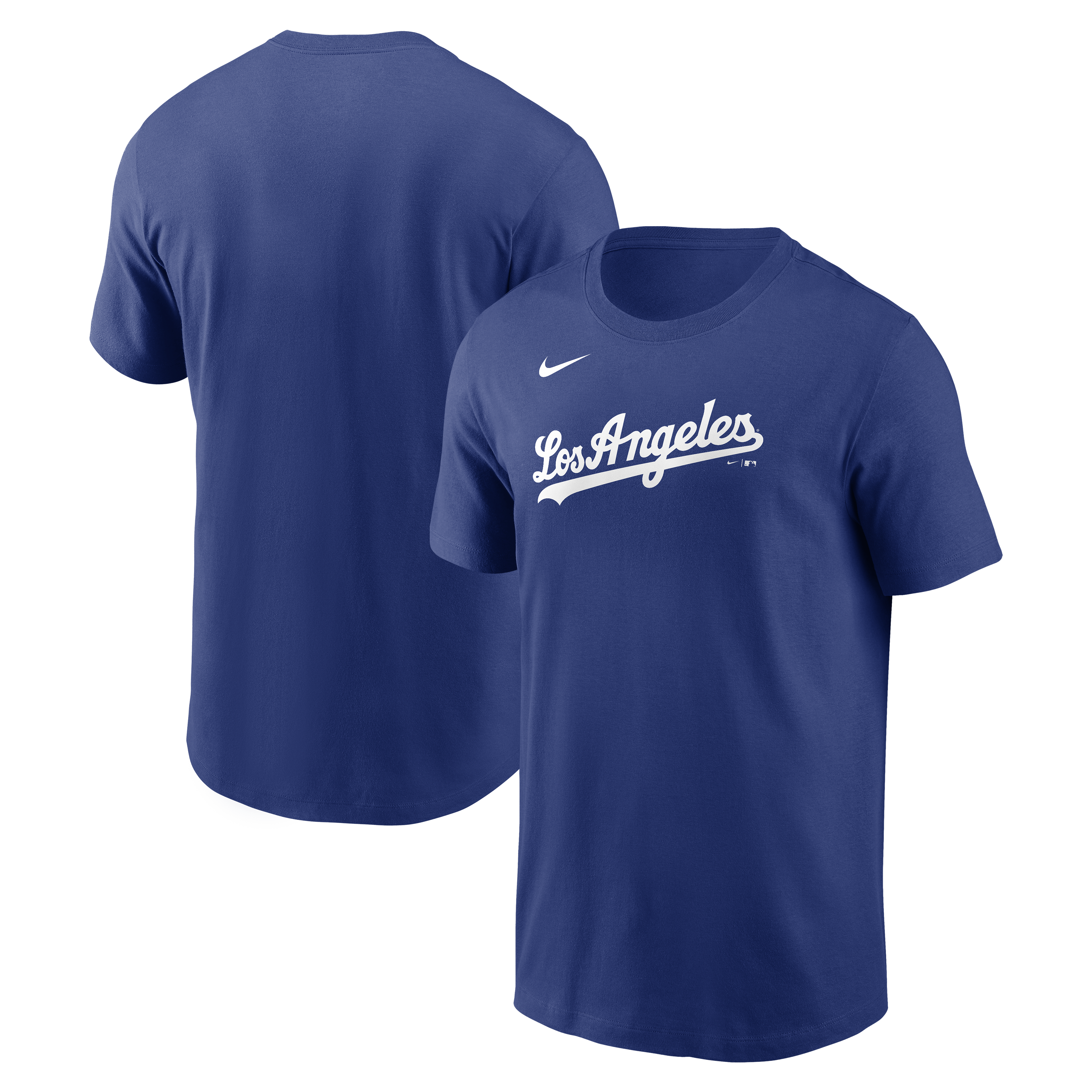 Men's Nike Royal Los Angeles Dodgers Alternate Wordmark T-Shirt