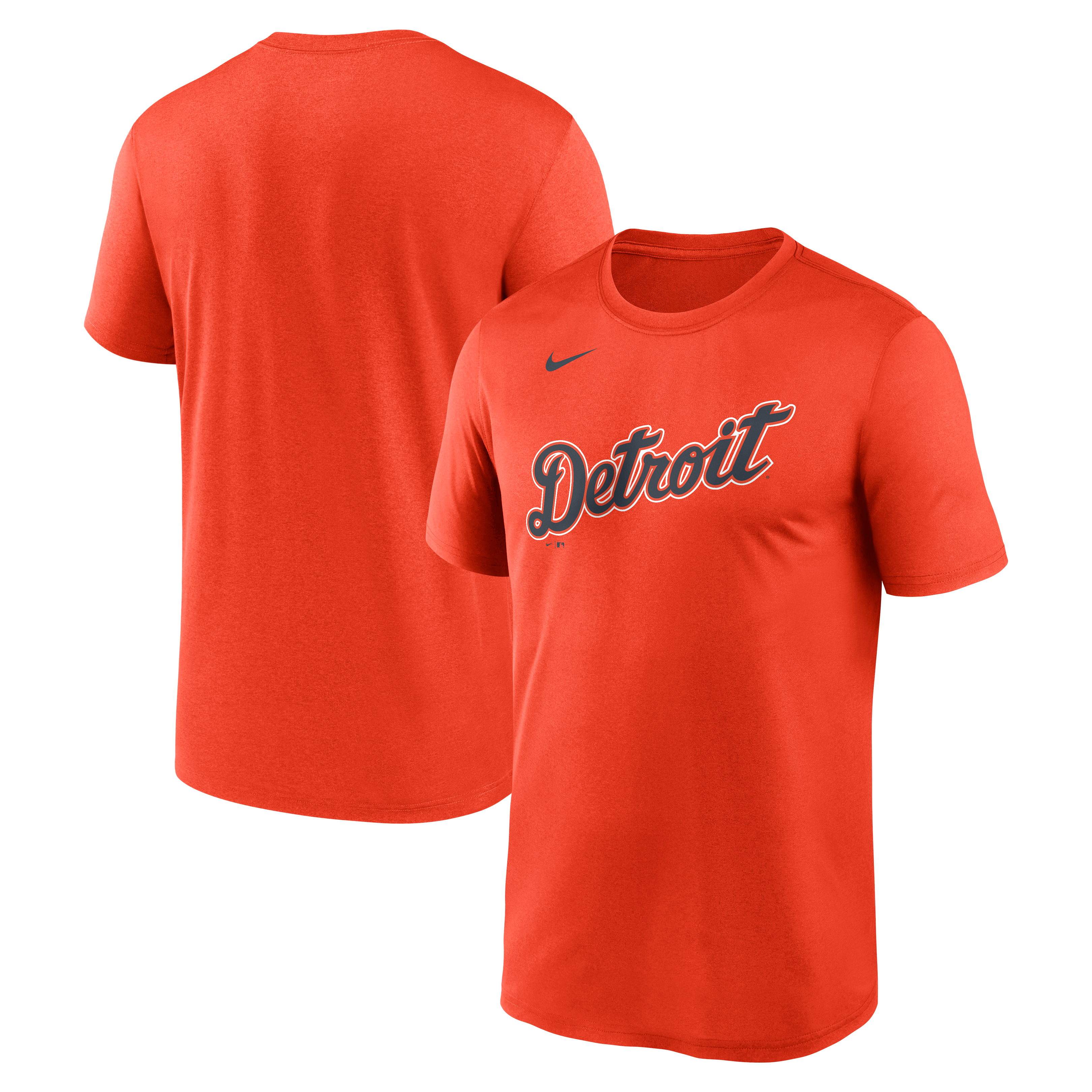 Men's Nike Orange Detroit Tigers New Legend Wordmark Dri-FIT T-Shirt