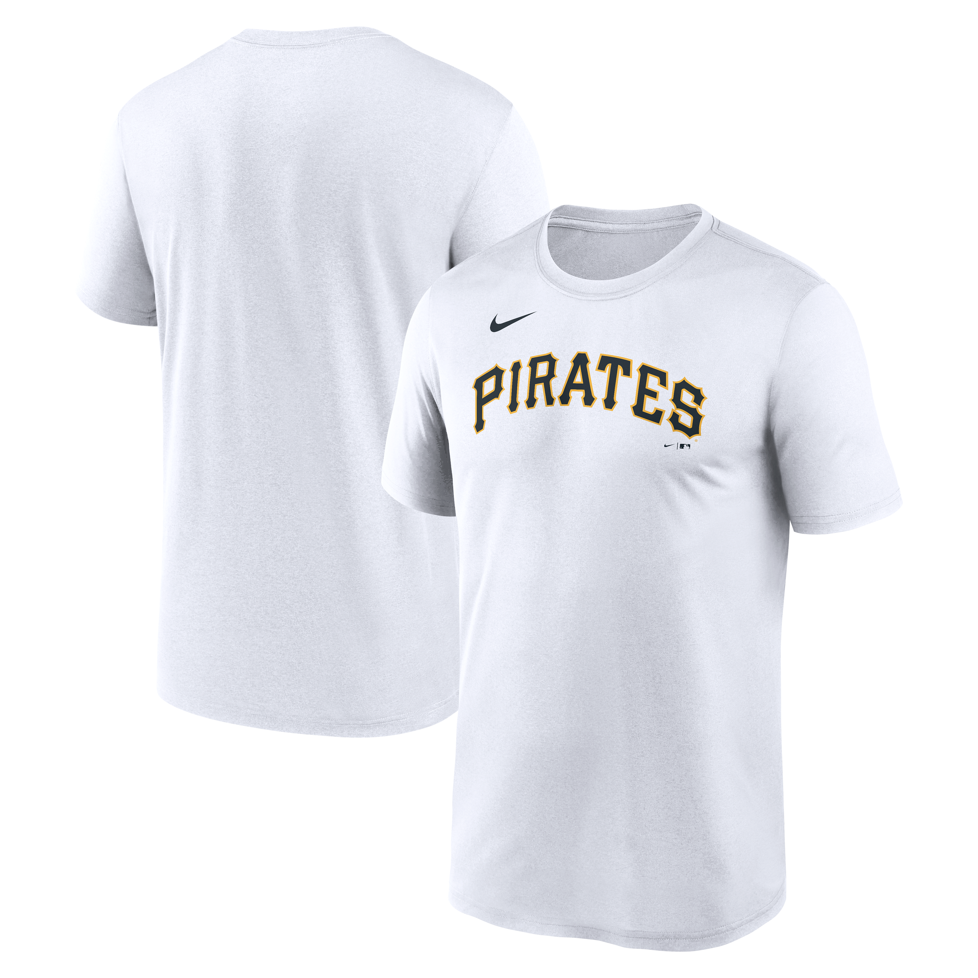 Men's Nike White Pittsburgh Pirates New Legend Wordmark Dri-FIT T-Shirt