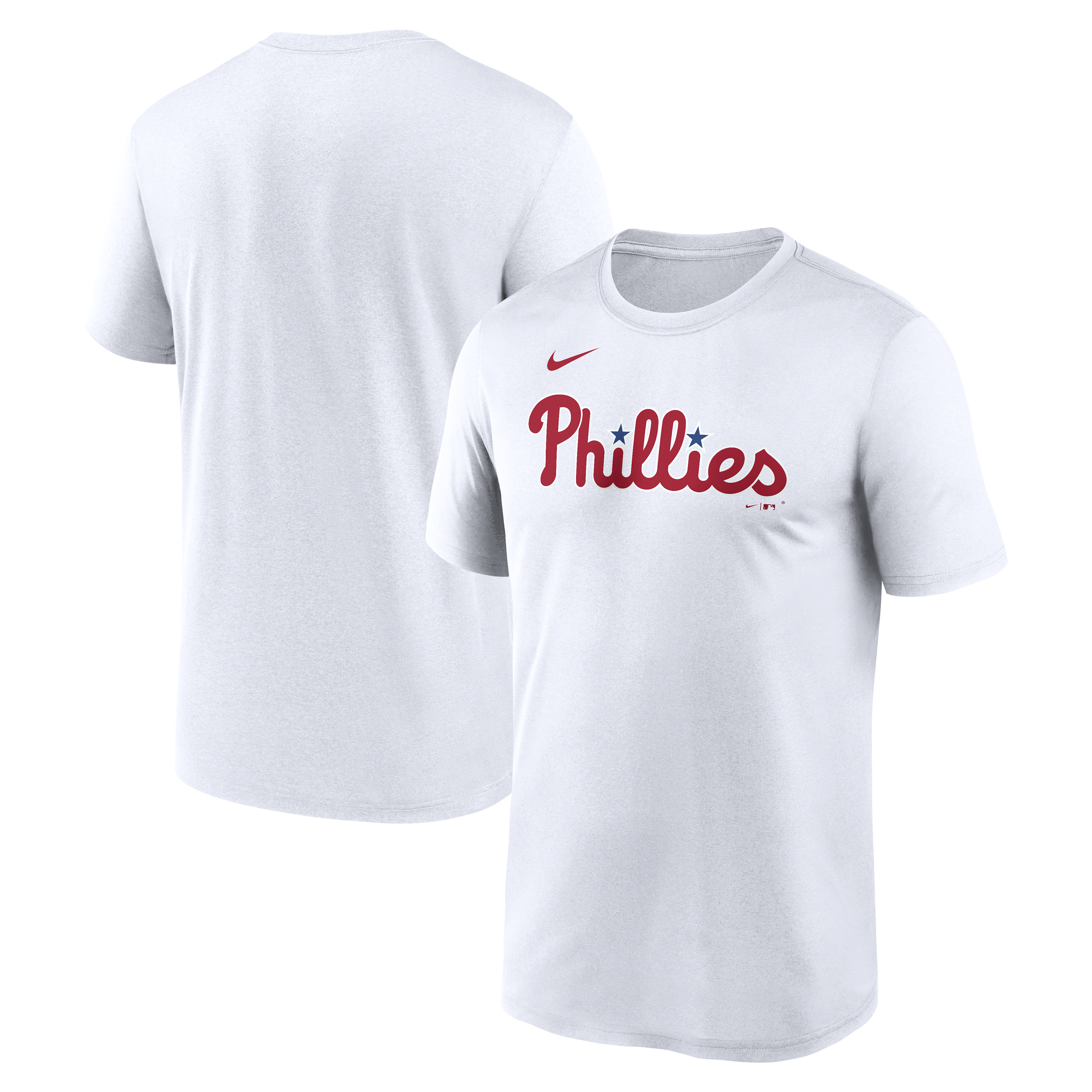 Men's Nike White Philadelphia Phillies New Legend Wordmark Dri-FIT T-Shirt