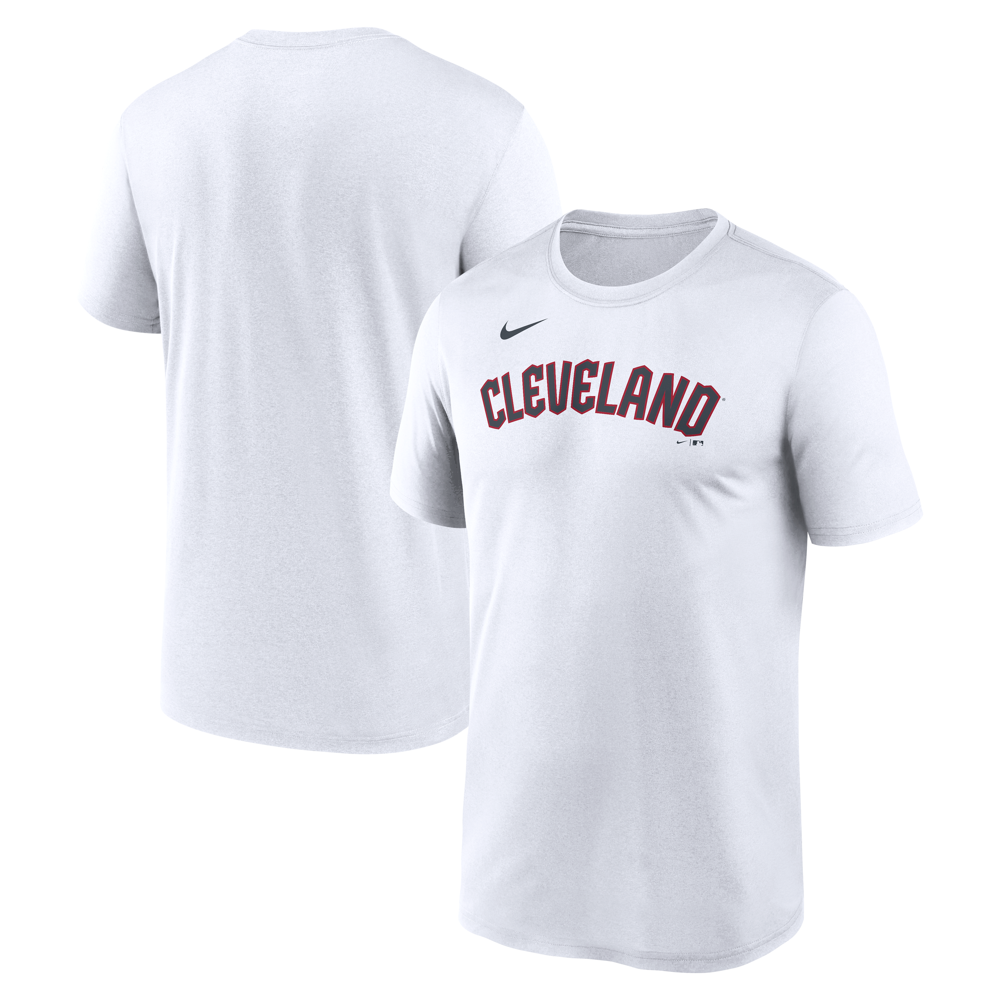 Men's Nike White Cleveland Guardians New Legend Wordmark Dri-FIT T-Shirt