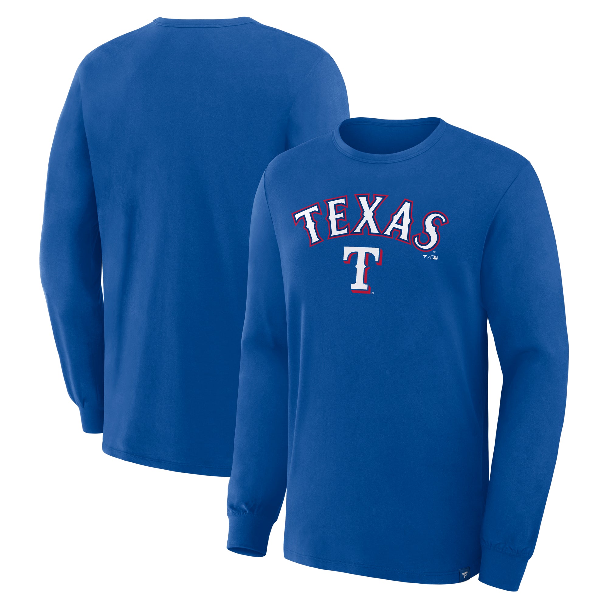 Men's Fanatics Royal Texas Rangers Lock-Up Legacy Long Sleeve T-Shirt