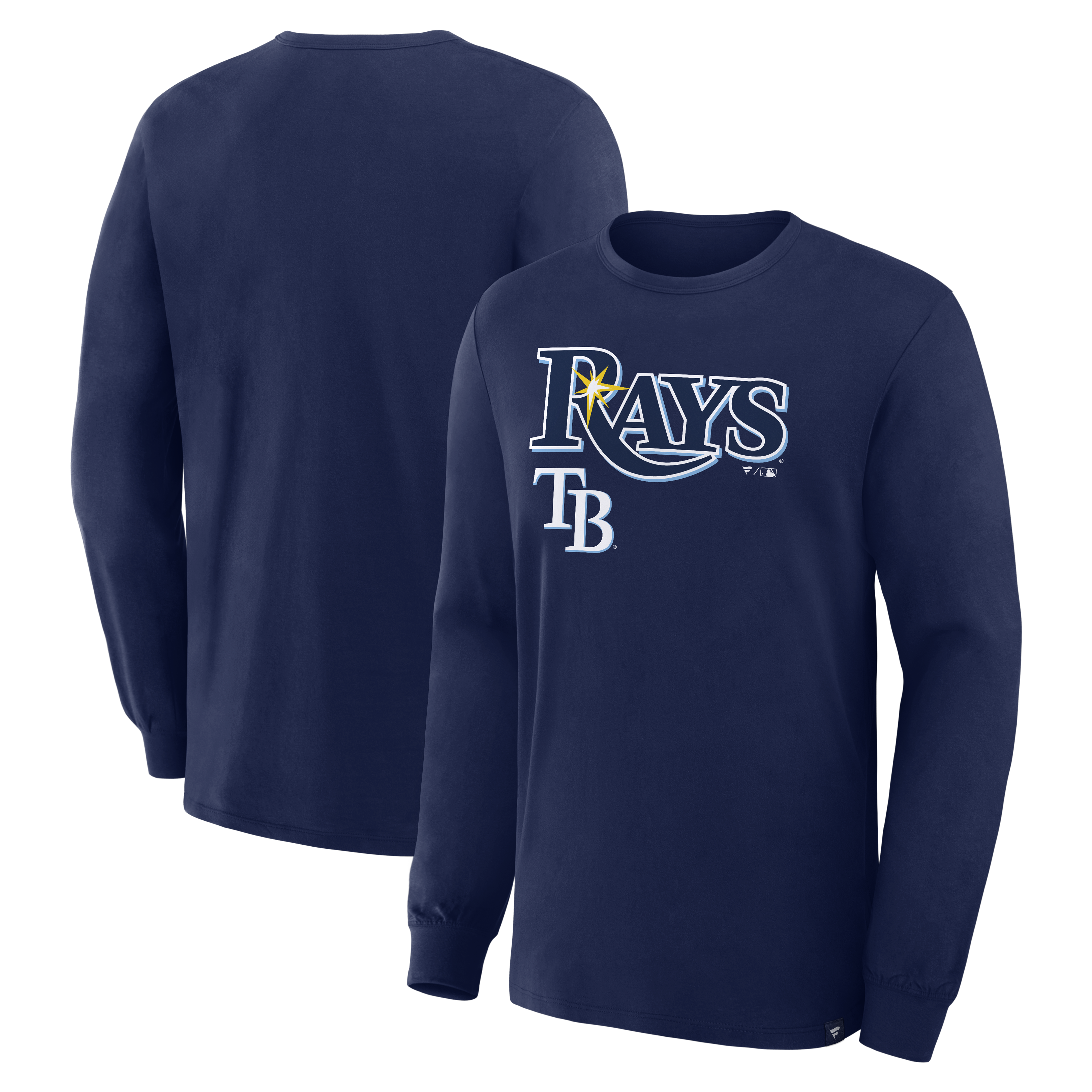 Men's Fanatics Navy Tampa Bay Rays Lock-Up Legacy Long Sleeve T-Shirt