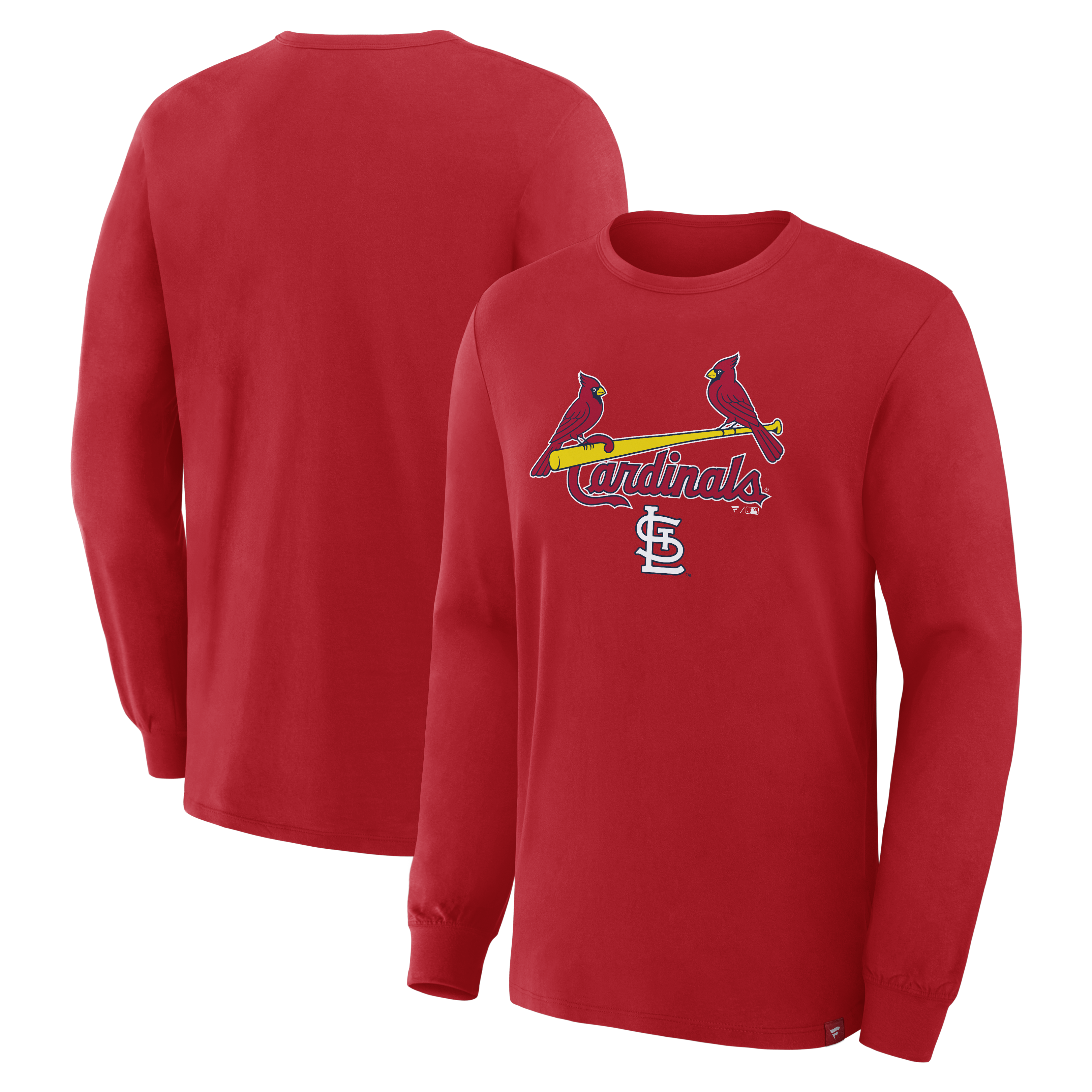 Men's Fanatics Red St. Louis Cardinals Lock-Up Legacy Long Sleeve T-Shirt