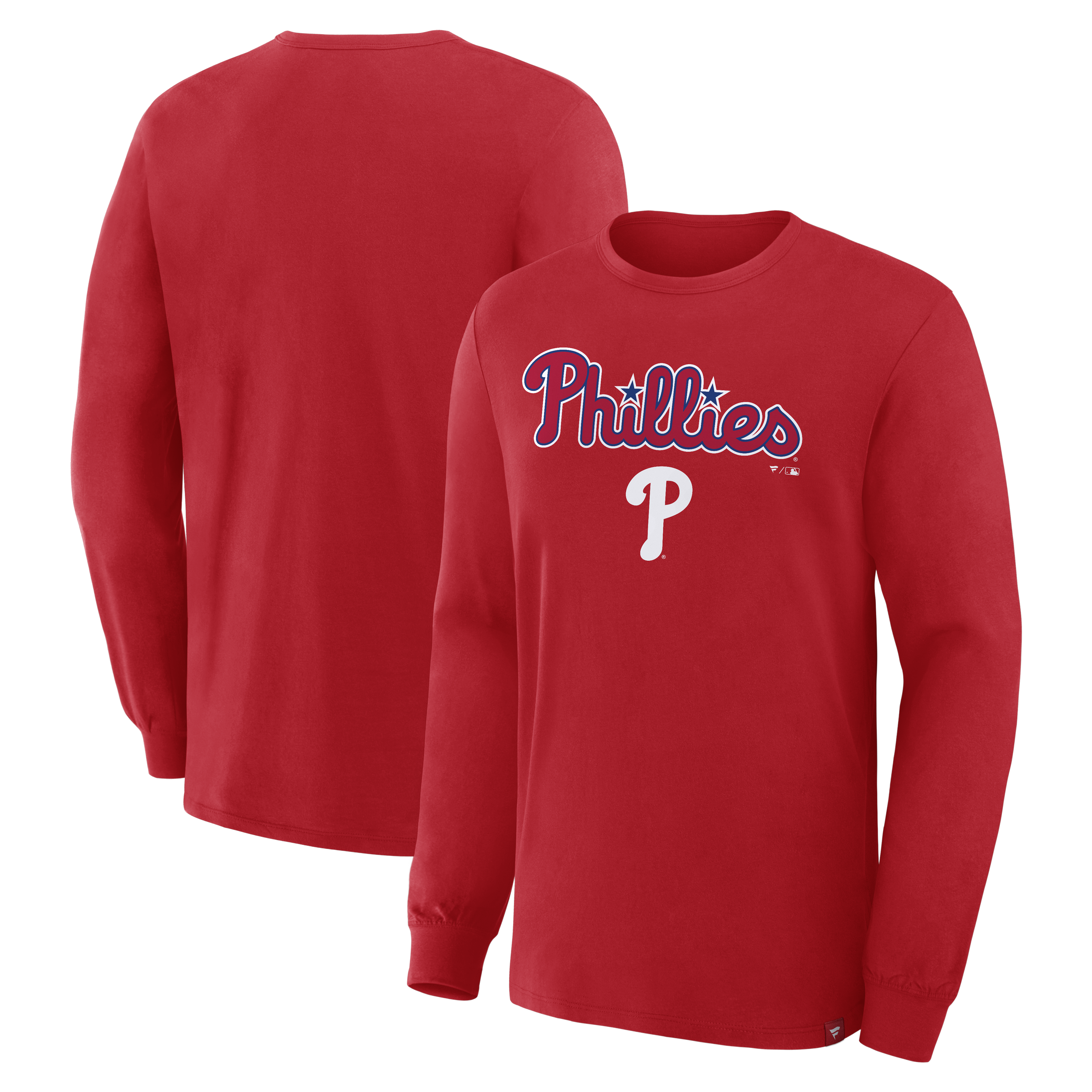 Men's Fanatics Red Philadelphia Phillies Lock-Up Legacy Long Sleeve T-Shirt