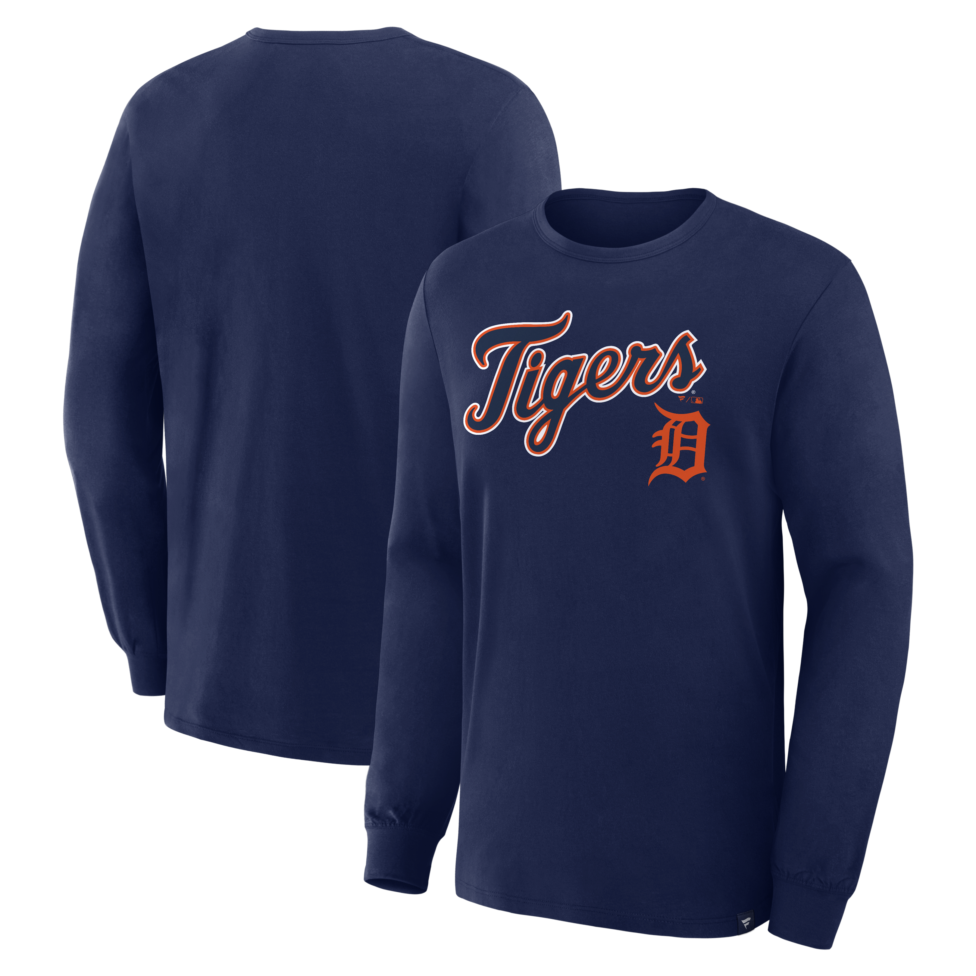 Men's Fanatics Navy Detroit Tigers Lock-Up Legacy Long Sleeve T-Shirt