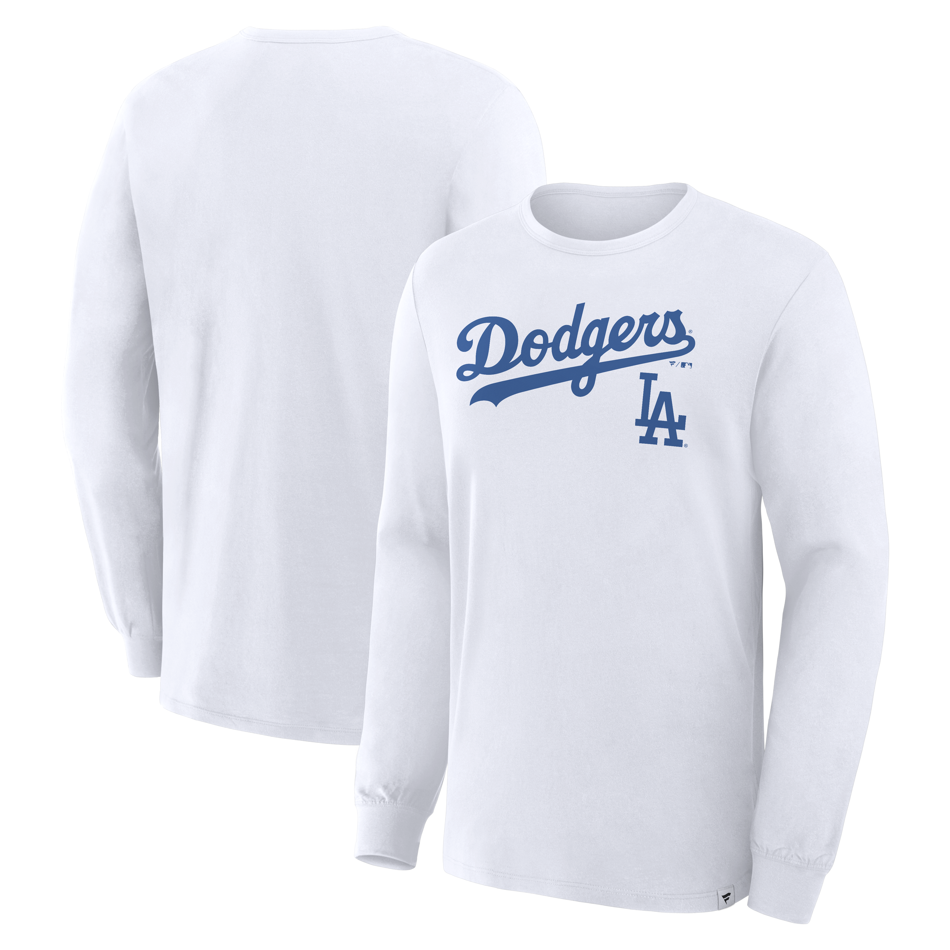 Men's Fanatics White Los Angeles Dodgers Lock-Up Legacy Long Sleeve T-Shirt