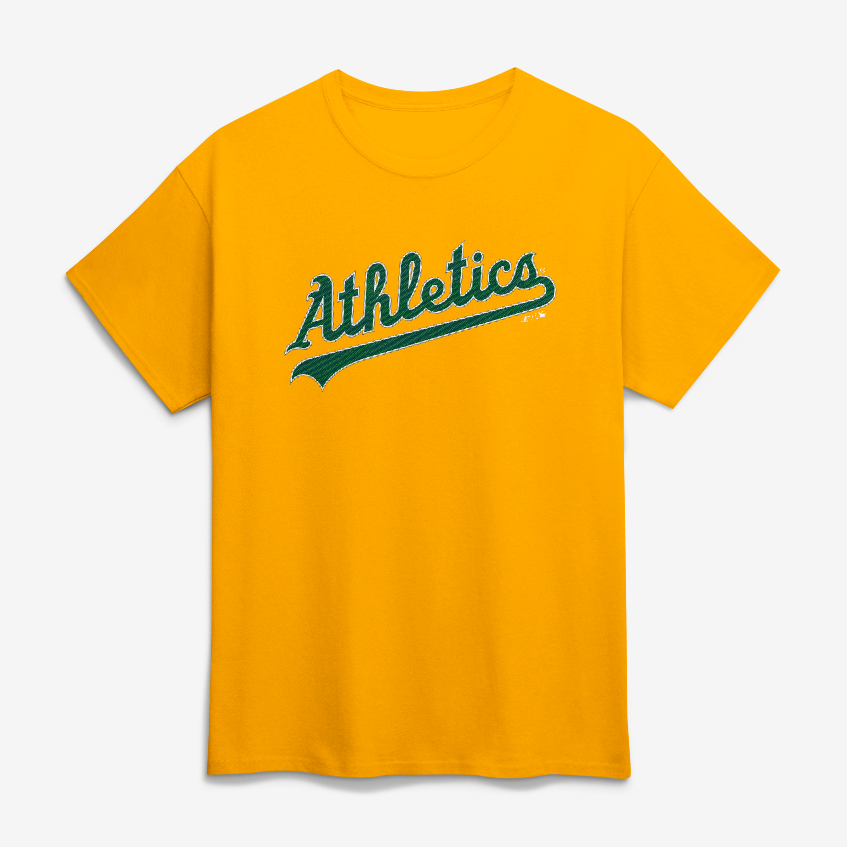 Men's Logo Athletic Gold Athletics Wordmark T-Shirt