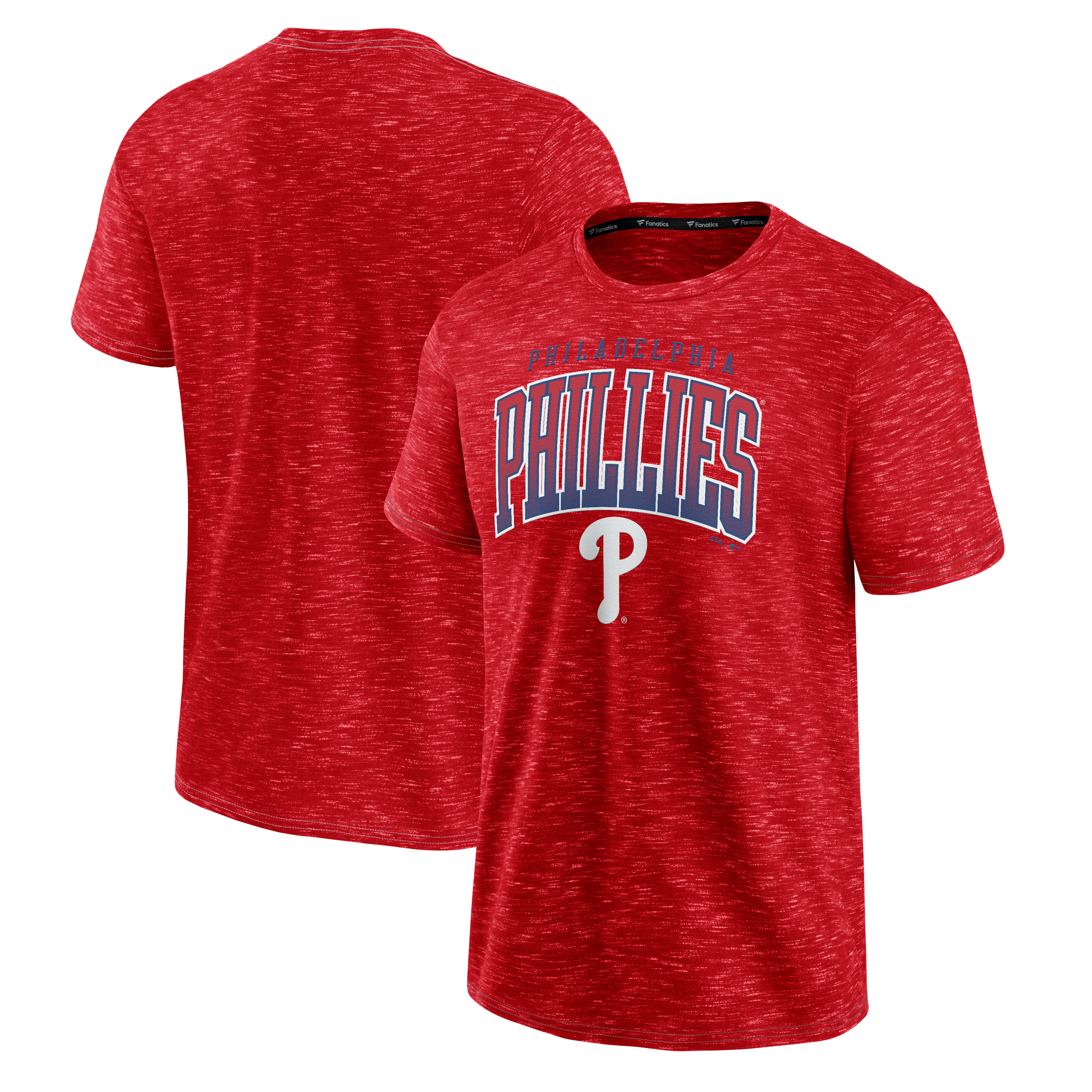 Men's Fanatics Red Philadelphia Phillies Leadoff T-Shirt