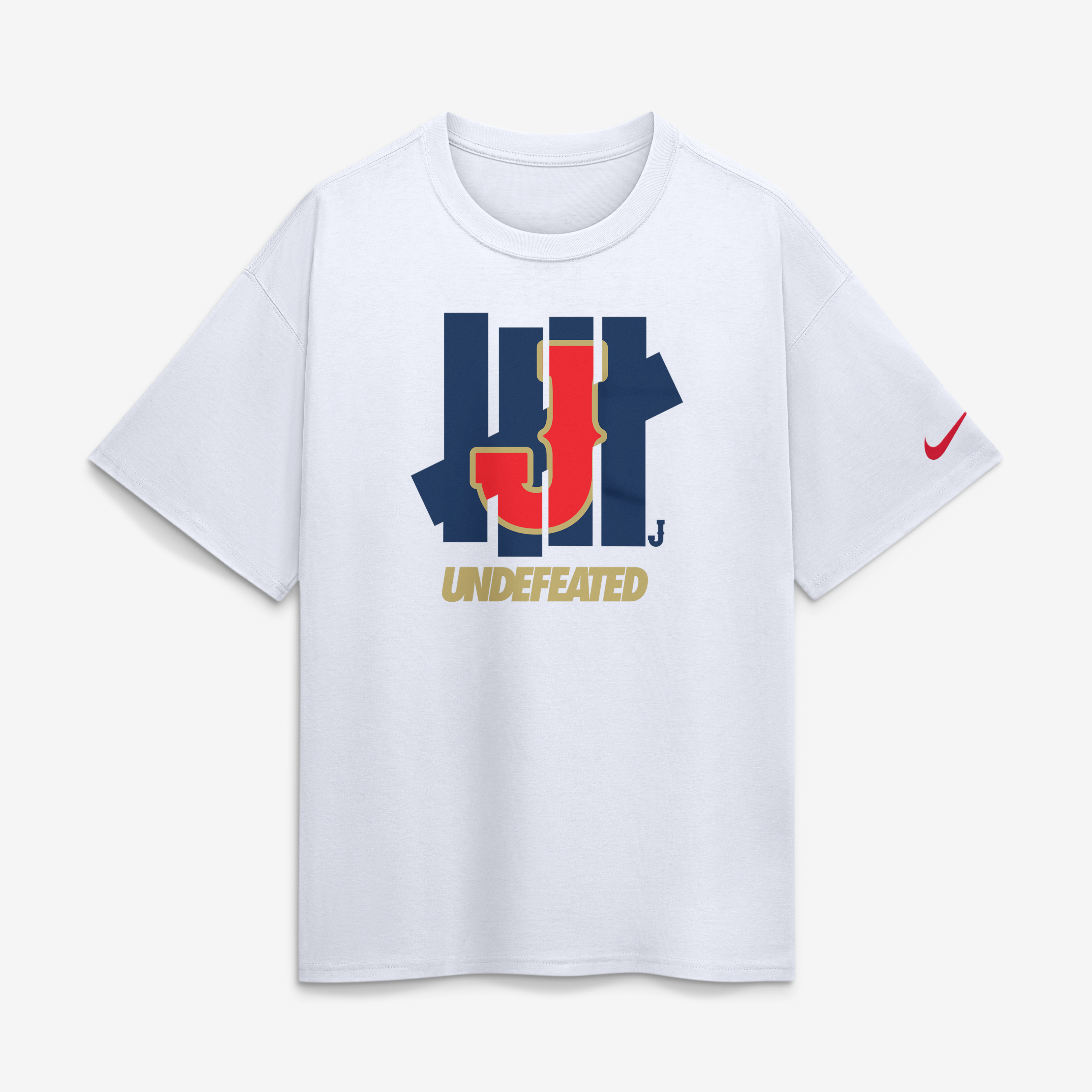 Men's Nike x Undefeated White Japan Baseball 2026 World Baseball Classic Complex Collab T-Shirt