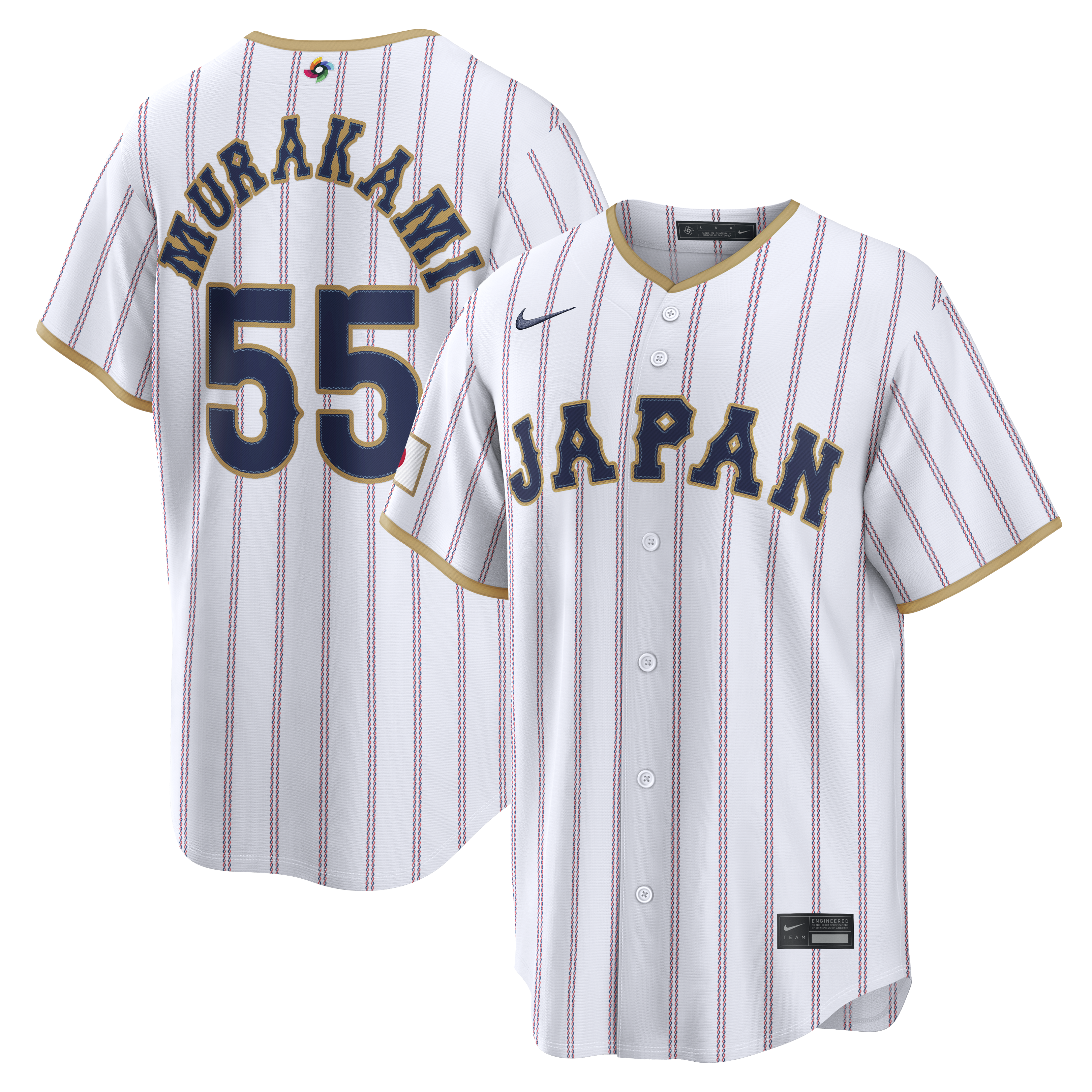 Men's Nike Munetaka Murakami White Japan Baseball 2026 World Baseball Classic Home Stadium Jersey