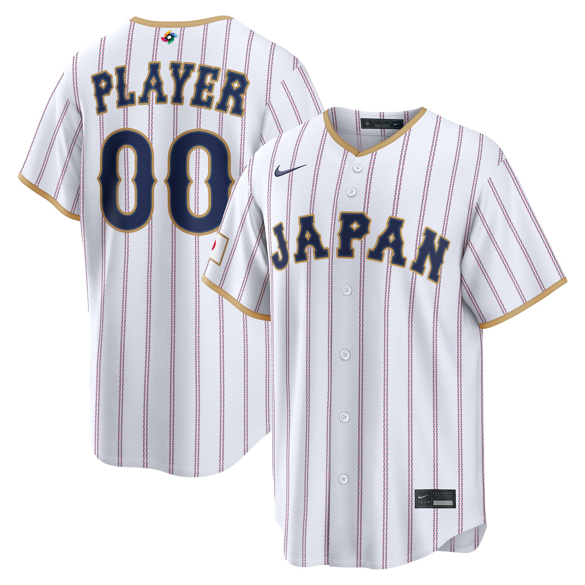 Men's Nike White Japan Baseball 2026 World Baseball Classic Home Pick-A-Player Jersey