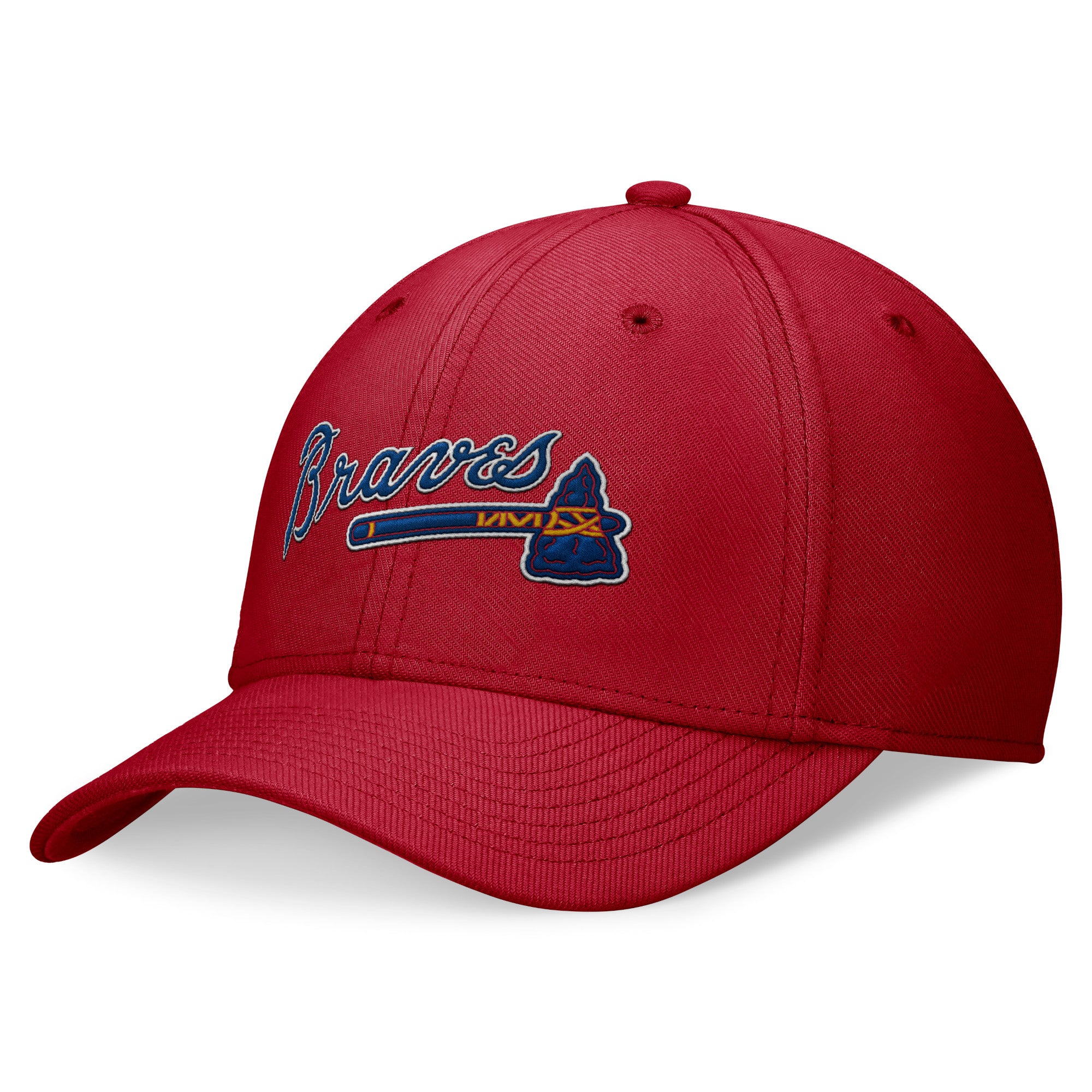 Men's Nike Red Atlanta Braves Performance Flex Hat