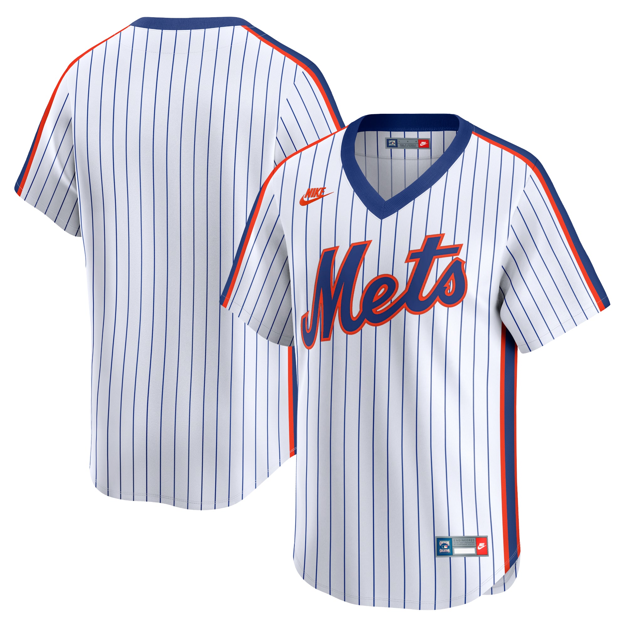Men's Nike White New York Mets Cooperstown Collection Limited Jersey