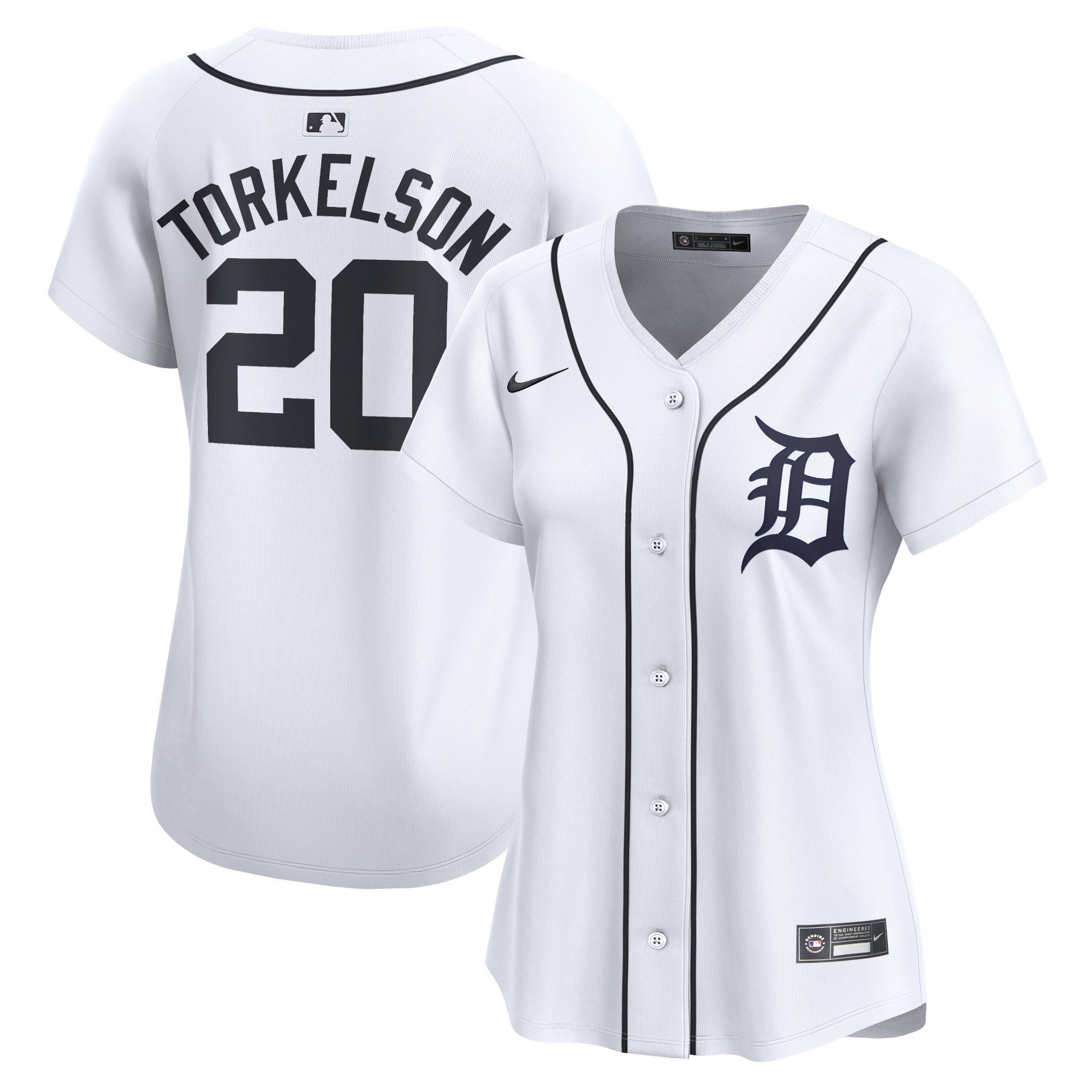 Women's Nike Spencer Torkelson White Detroit Tigers Home Limited Player Jersey