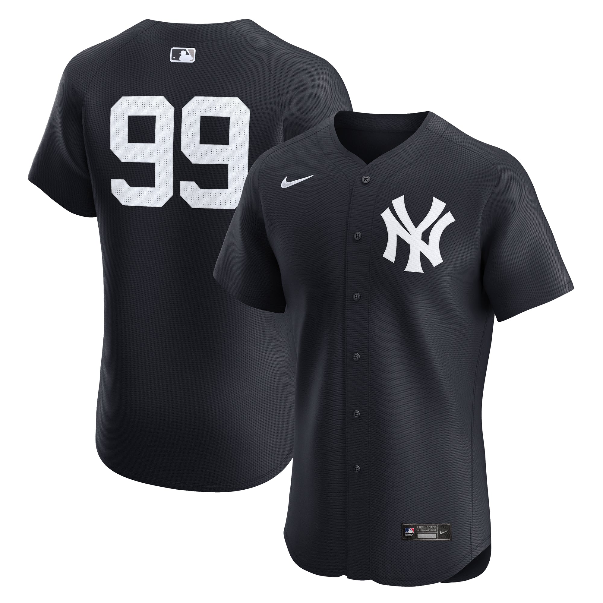 Men's Nike Aaron Judge Navy New York Yankees Alternate 2 Elite Player Jersey