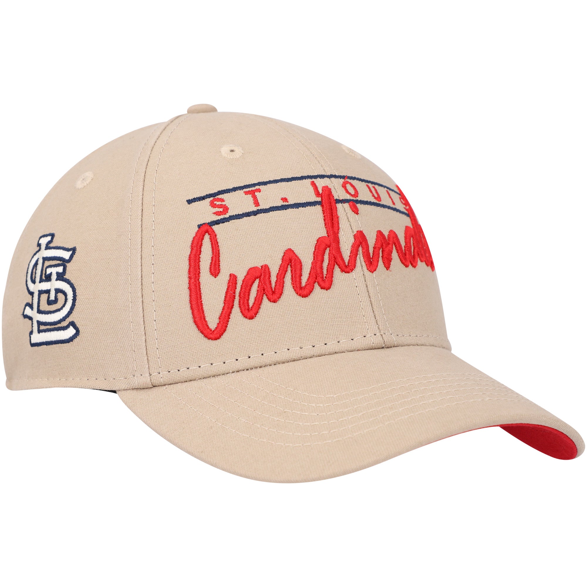 Men's '47 Khaki St. Louis Cardinals Atwood MVP Adjustable Hat