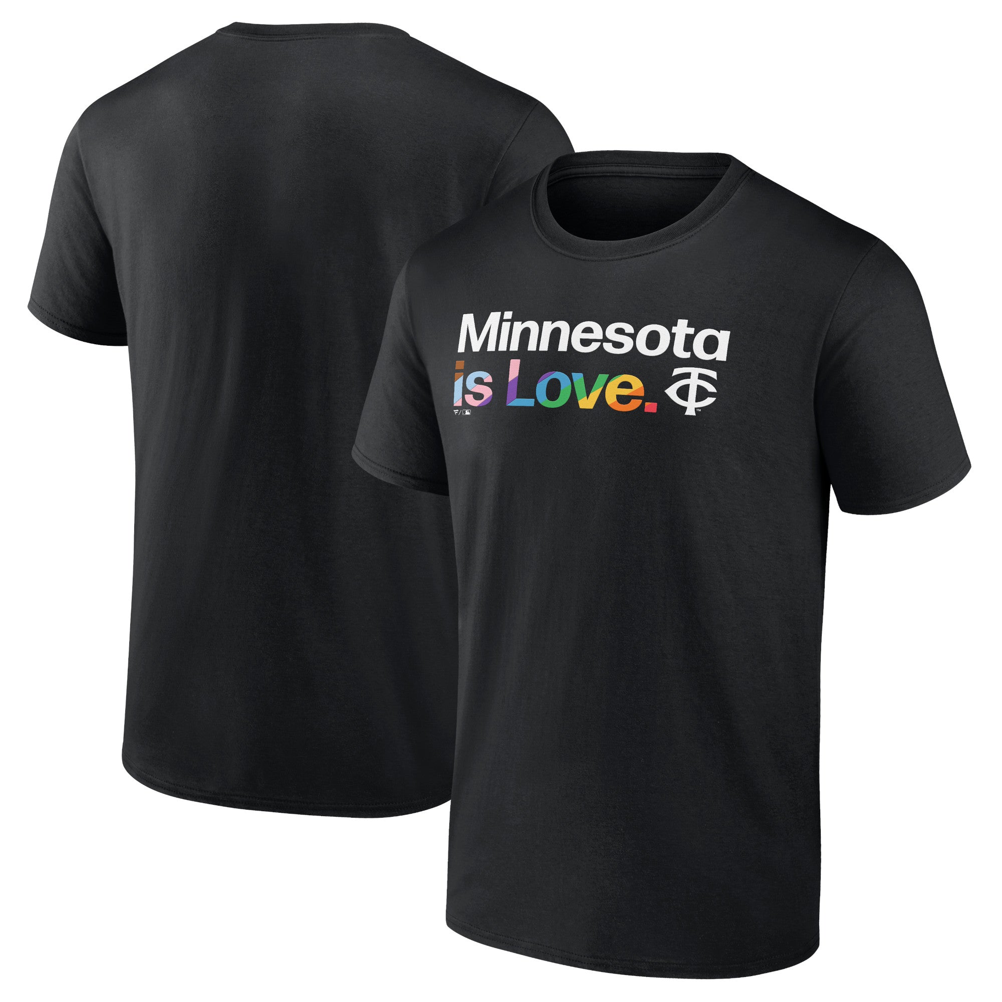 Men's Black Minnesota Twins City Pride T-Shirt