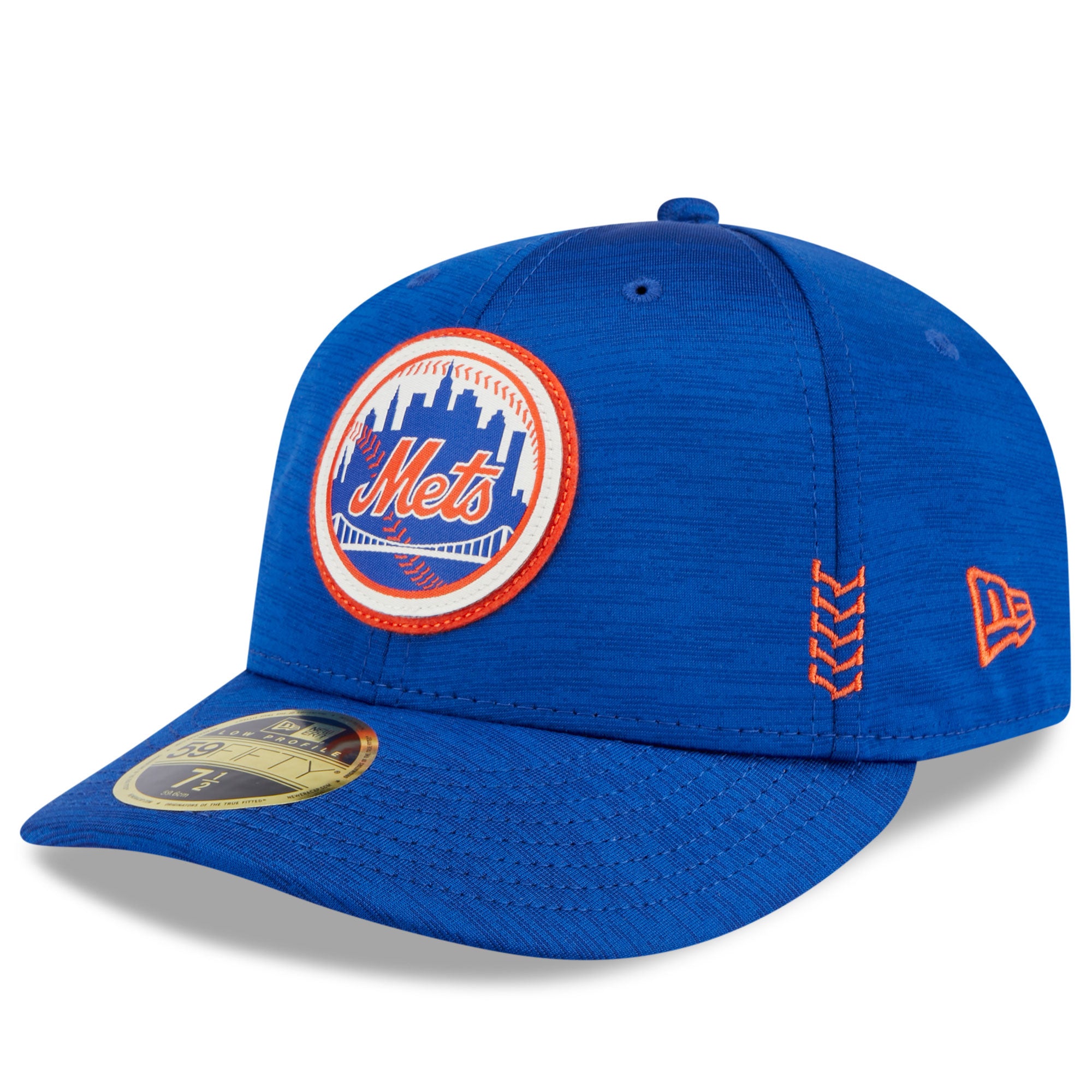 Men's New Era  Royal New York Mets 2024 Clubhouse Low Profile 59FIFTY Fitted Hat