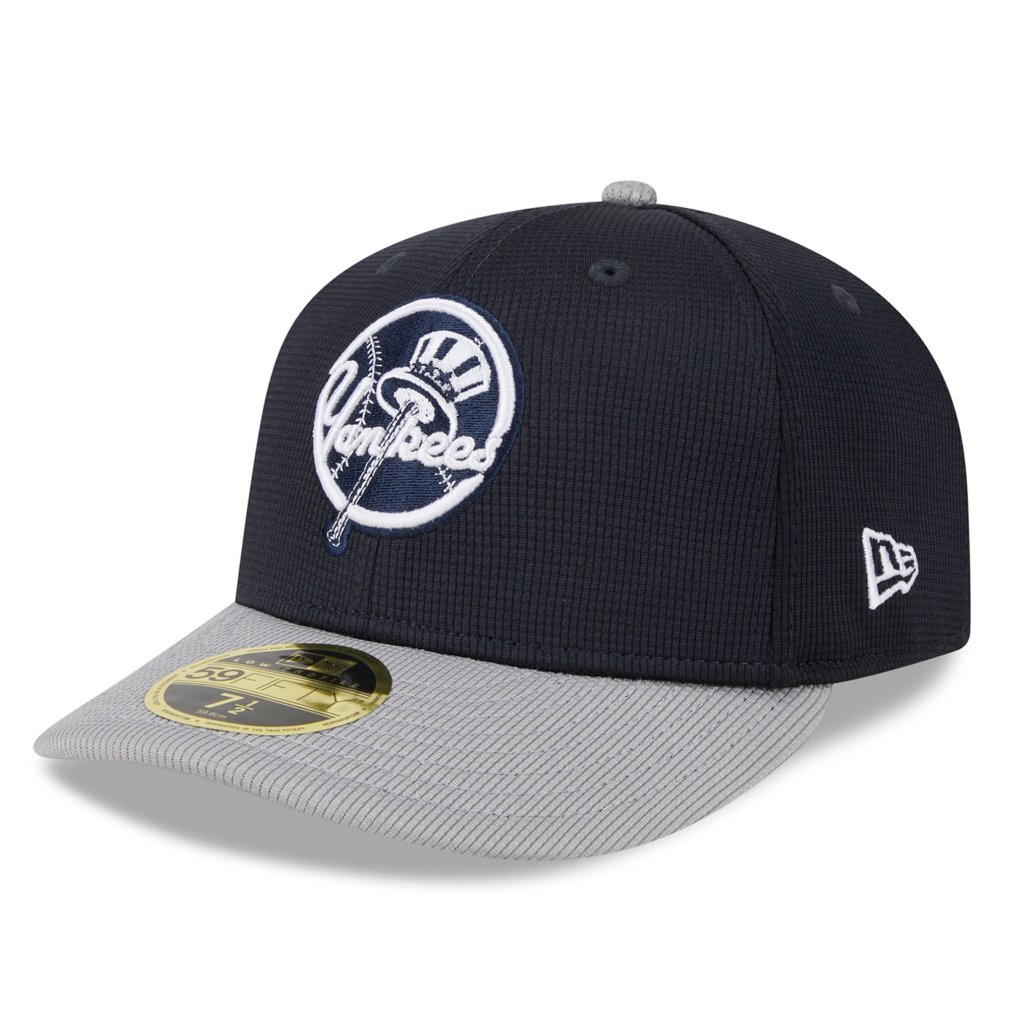 Men's New Era  Navy New York Yankees 2025 Batting Practice Low Profile 59FIFTY Fitted Hat