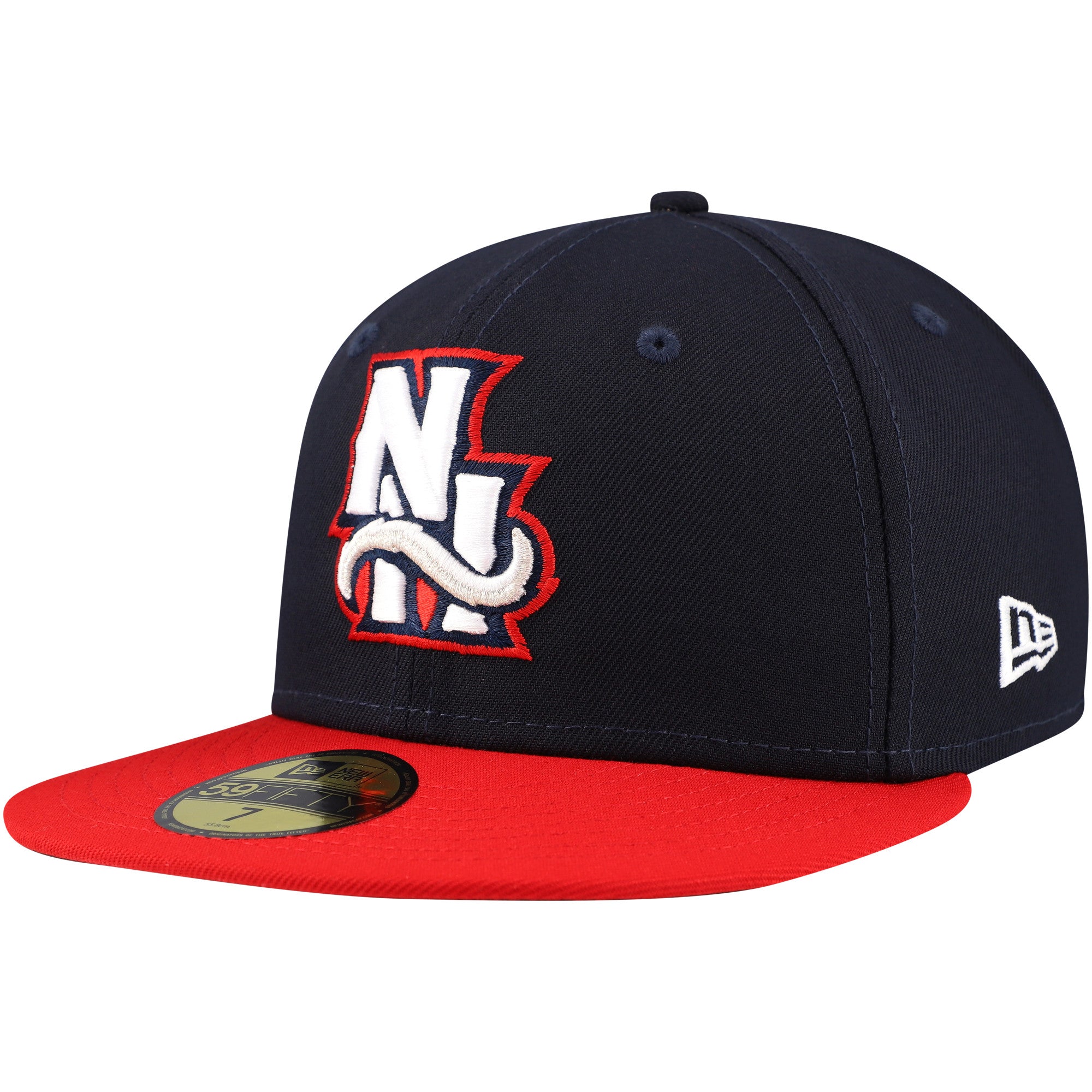 Men's New Era Navy New Hampshire Fisher Cats Authentic Collection 59FIFTY Fitted Hat