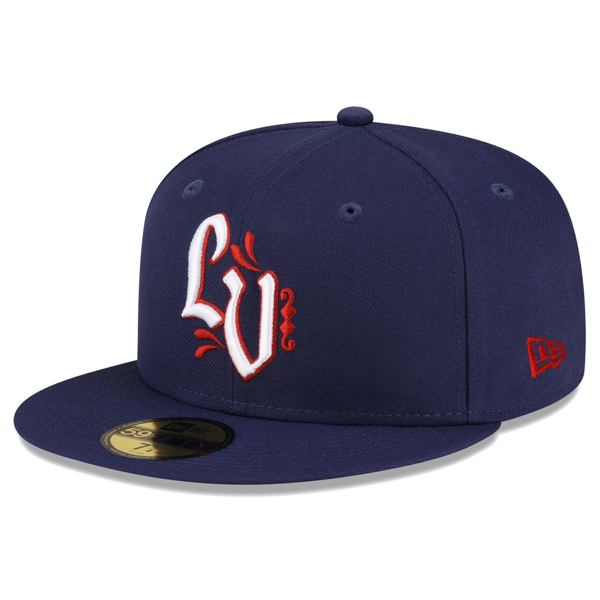 Men's New Era Navy Lehigh Valley IronPigs Authentic Collection 59FIFTY Fitted Hat