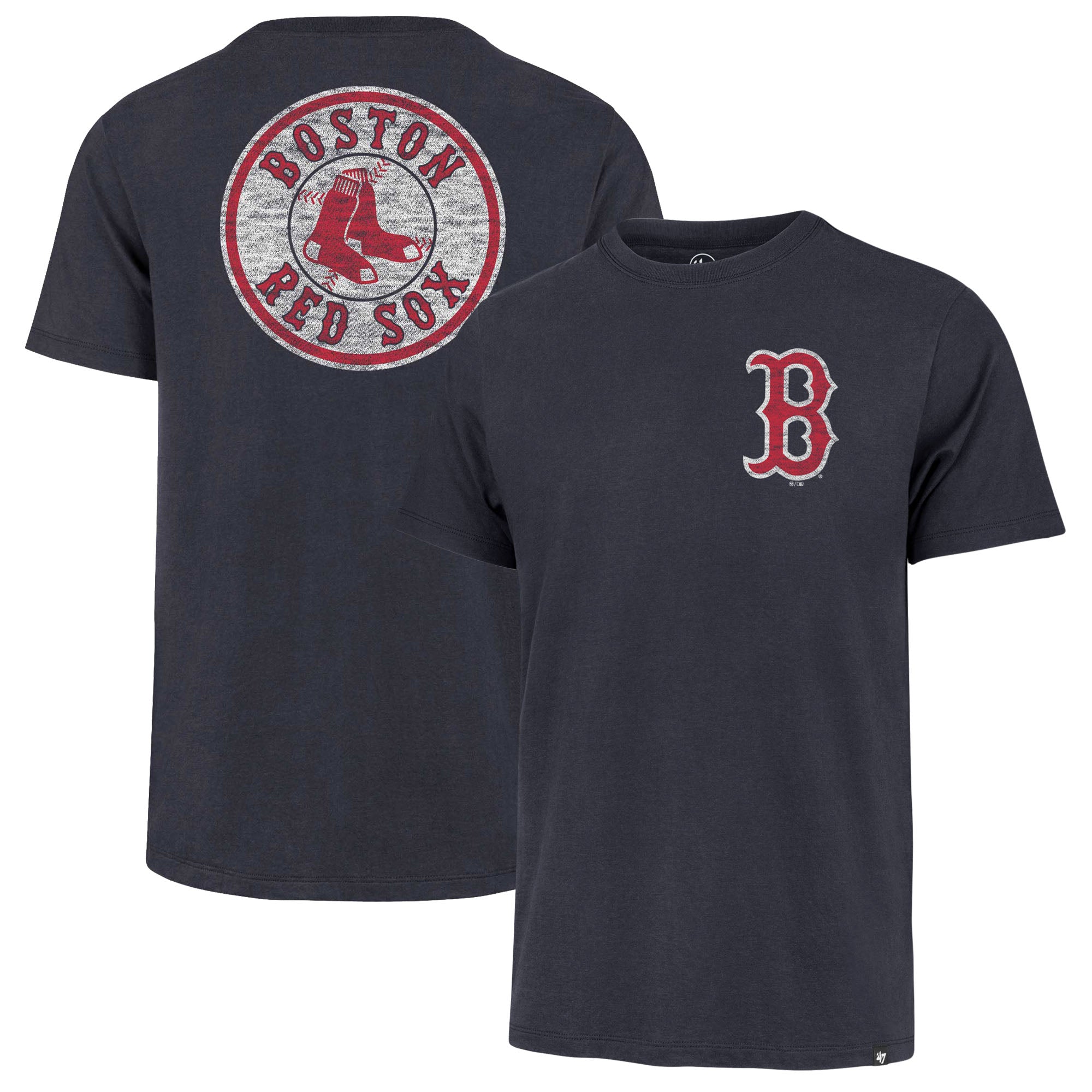 Men's '47 Navy Boston Red Sox Open Field T-Shirt