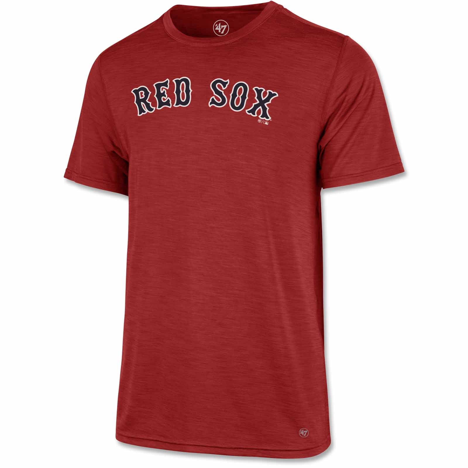 Men's '47 Red Boston Red Sox Impact Red Arch T-Shirt