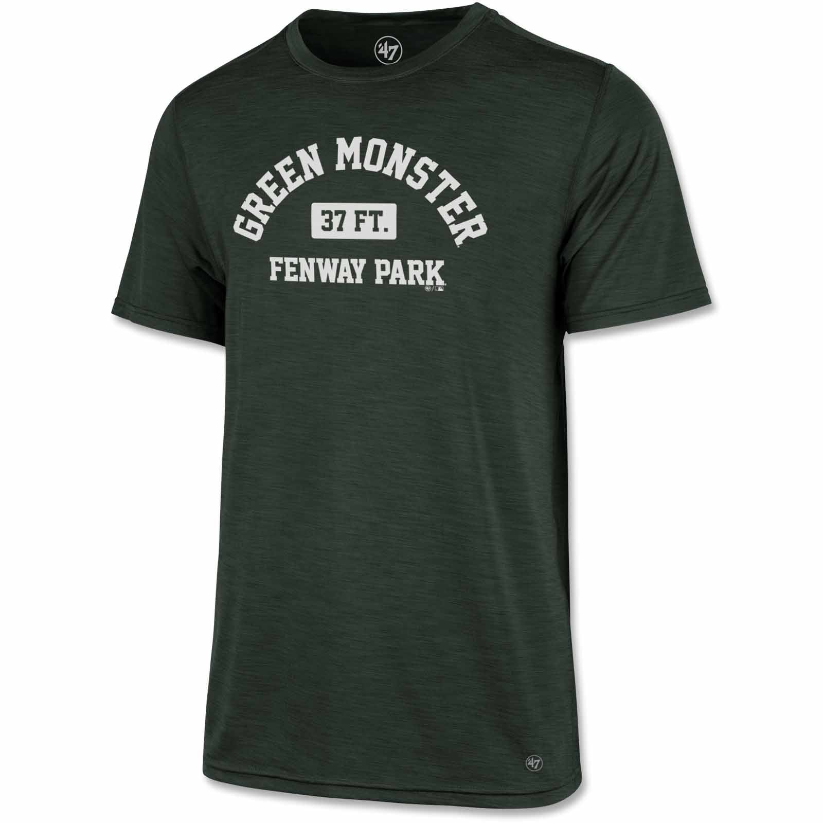 Men's '47 Green Boston Red Sox Impact Green Monster T-Shirt