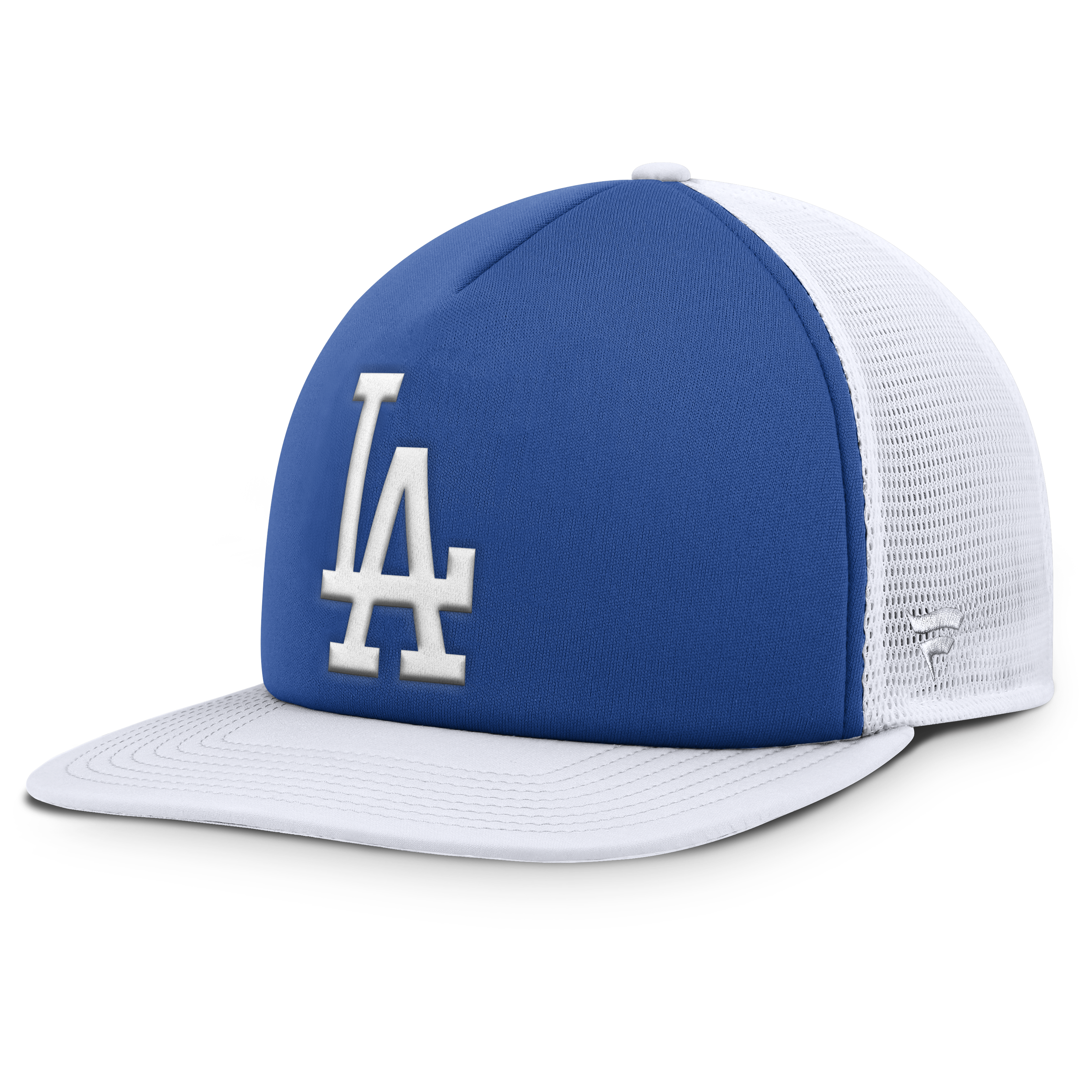 Men's Fanatics Royal/White Los Angeles Dodgers Fundamental Foam Front Snapback Hat