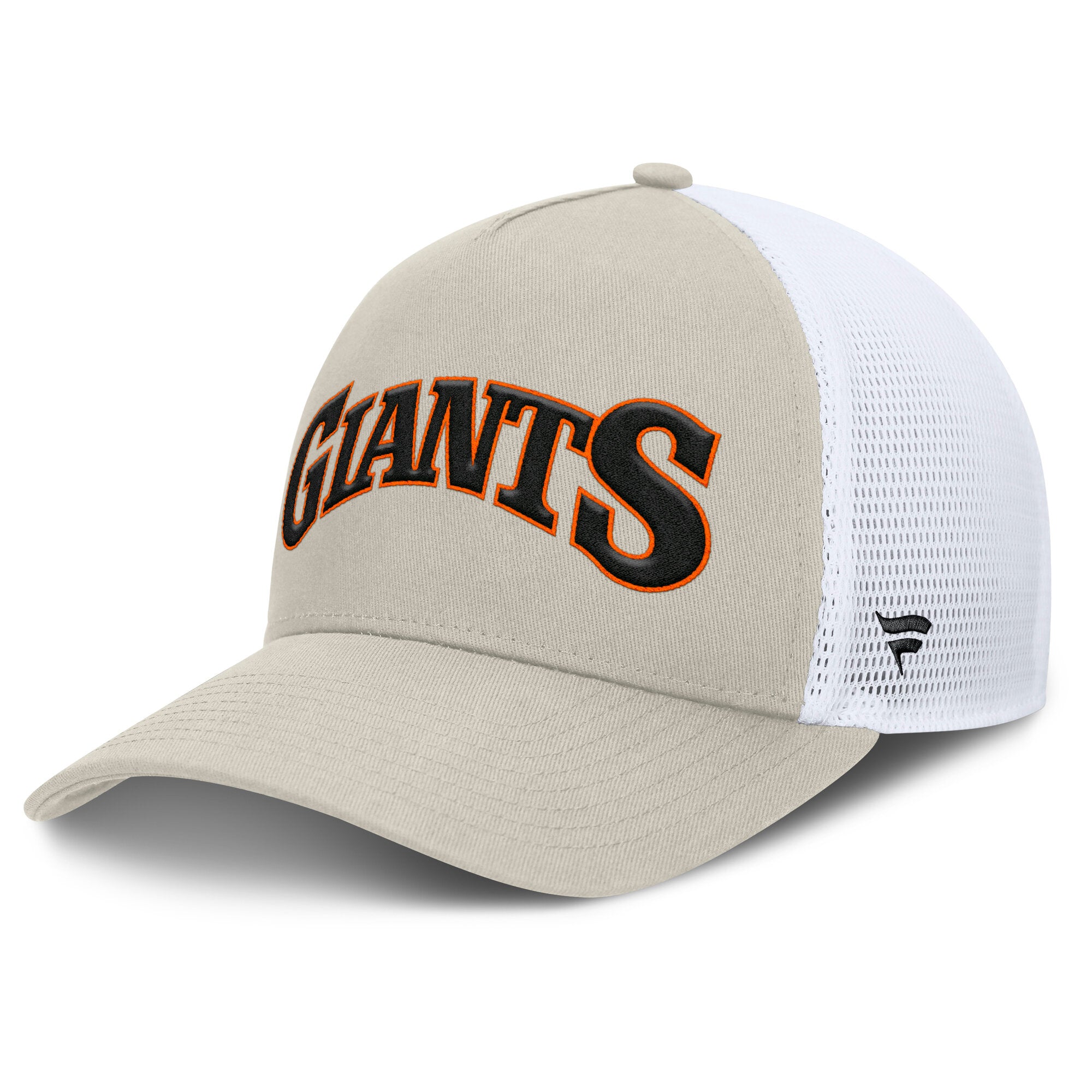 Men's Fanatics Khaki San Francisco Giants Heritage Light Khaki A-Frame Adjustable Hat