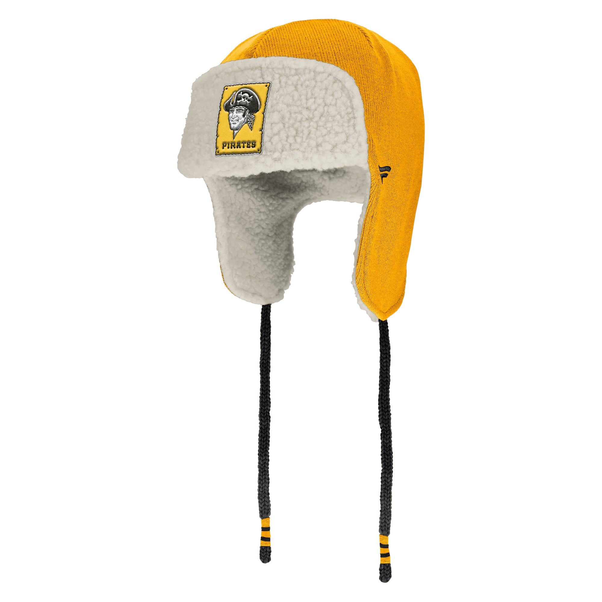 Men's Fanatics Gold/Black Pittsburgh Pirates Heritage Trapper Hat