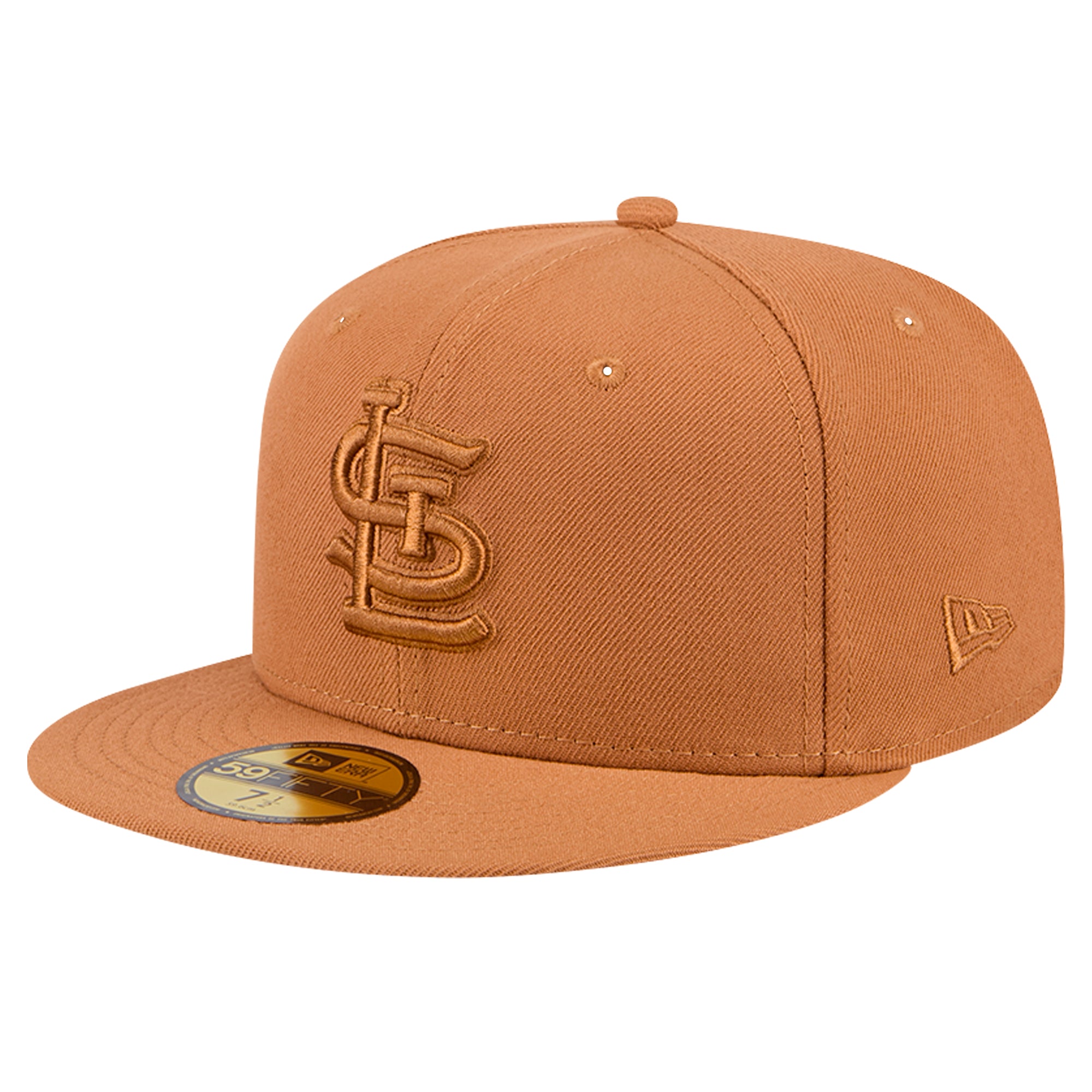 Men's New Era Brown St. Louis Cardinals Color Pack 59FIFTY Fitted Hat