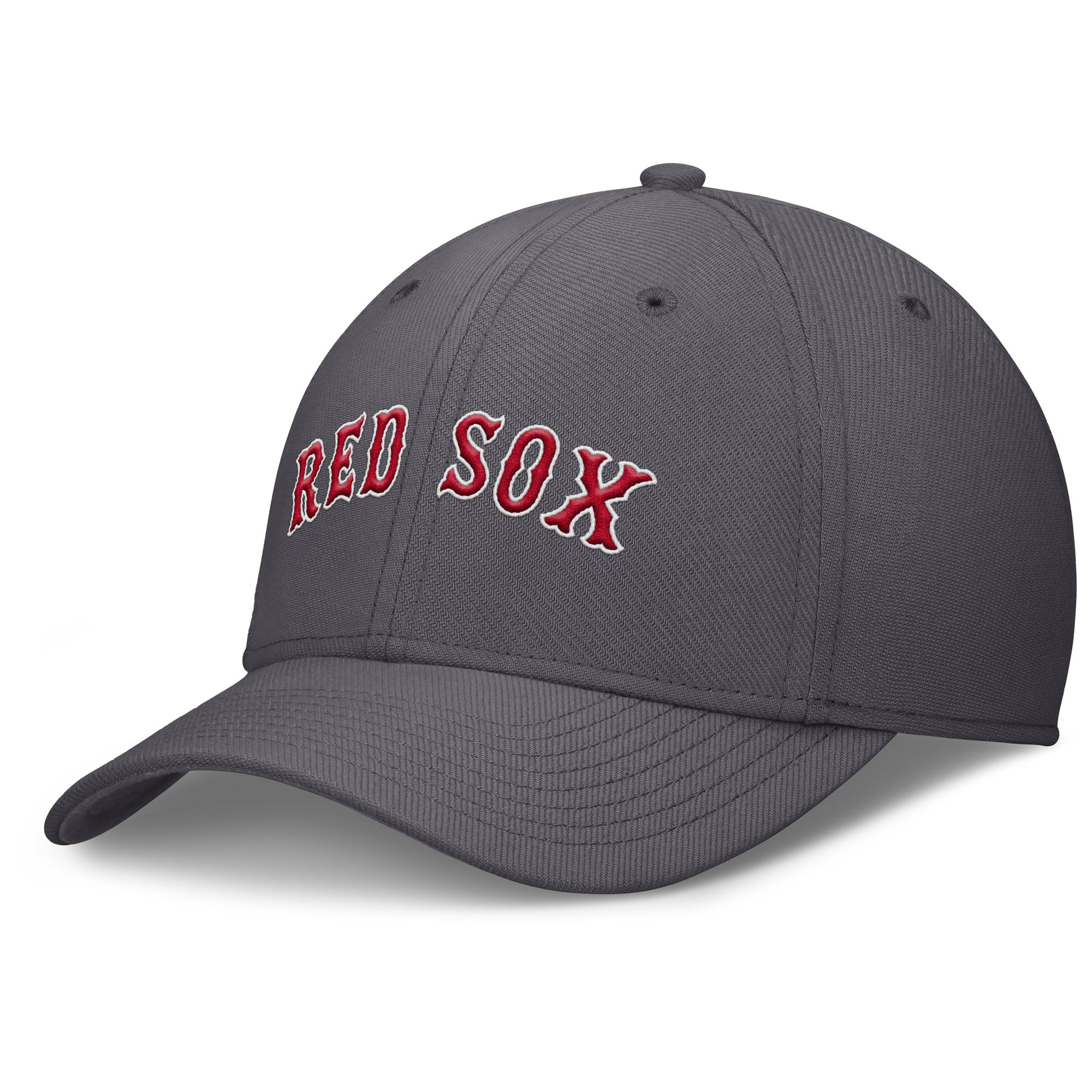 Men's Nike  Gray Boston Red Sox Swoosh Performance Flex Hat