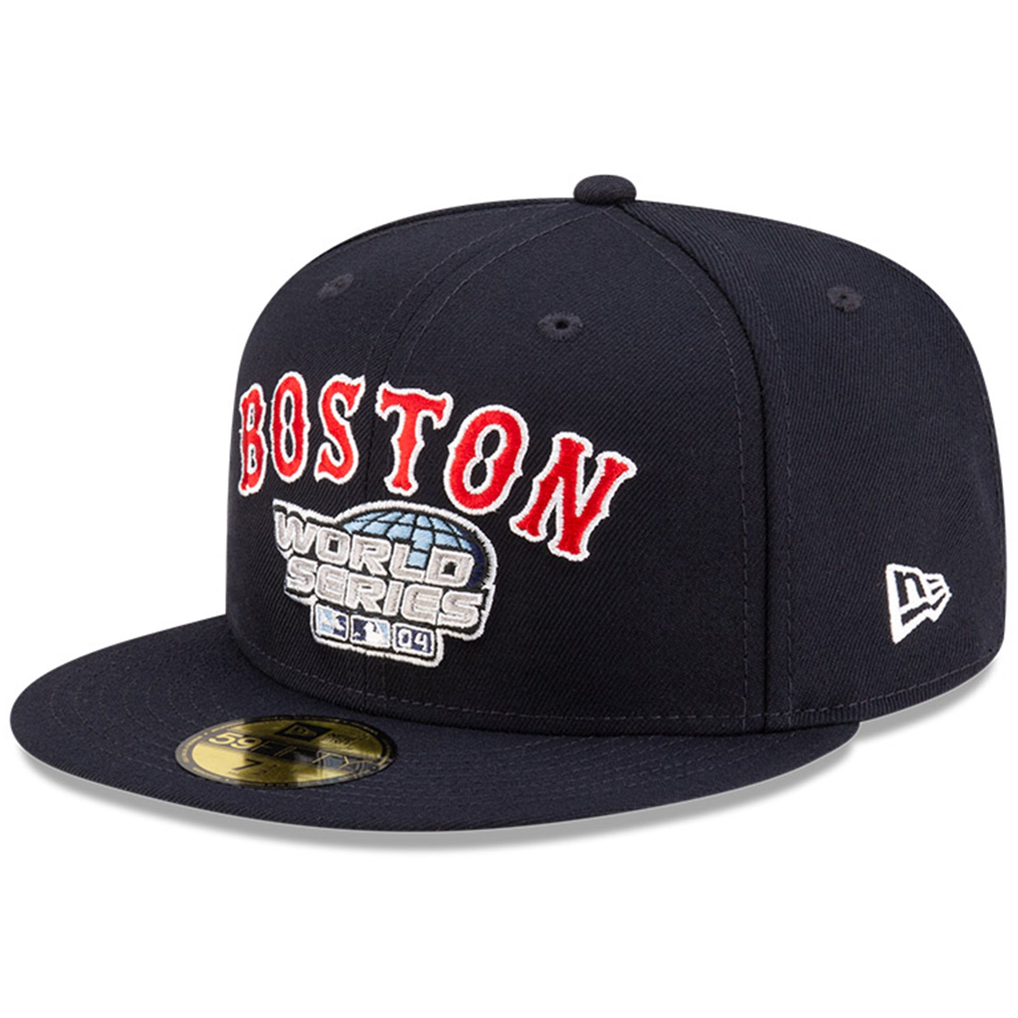 Men's New Era x Diet Starts Monday Navy Boston Red Sox 2004 World Series Novelty Collection 59FIFTY Fitted Hat