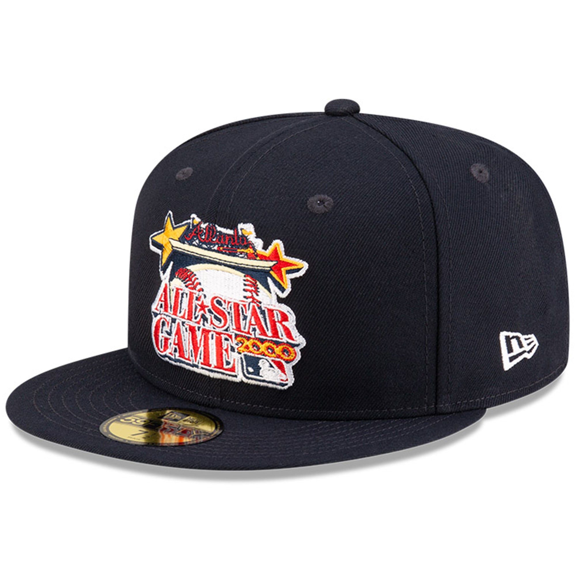Men's New Era x Diet Starts Monday Navy Atlanta Braves 2000 MLB All-Star Game Novelty Collection 59FIFTY Fitted Hat