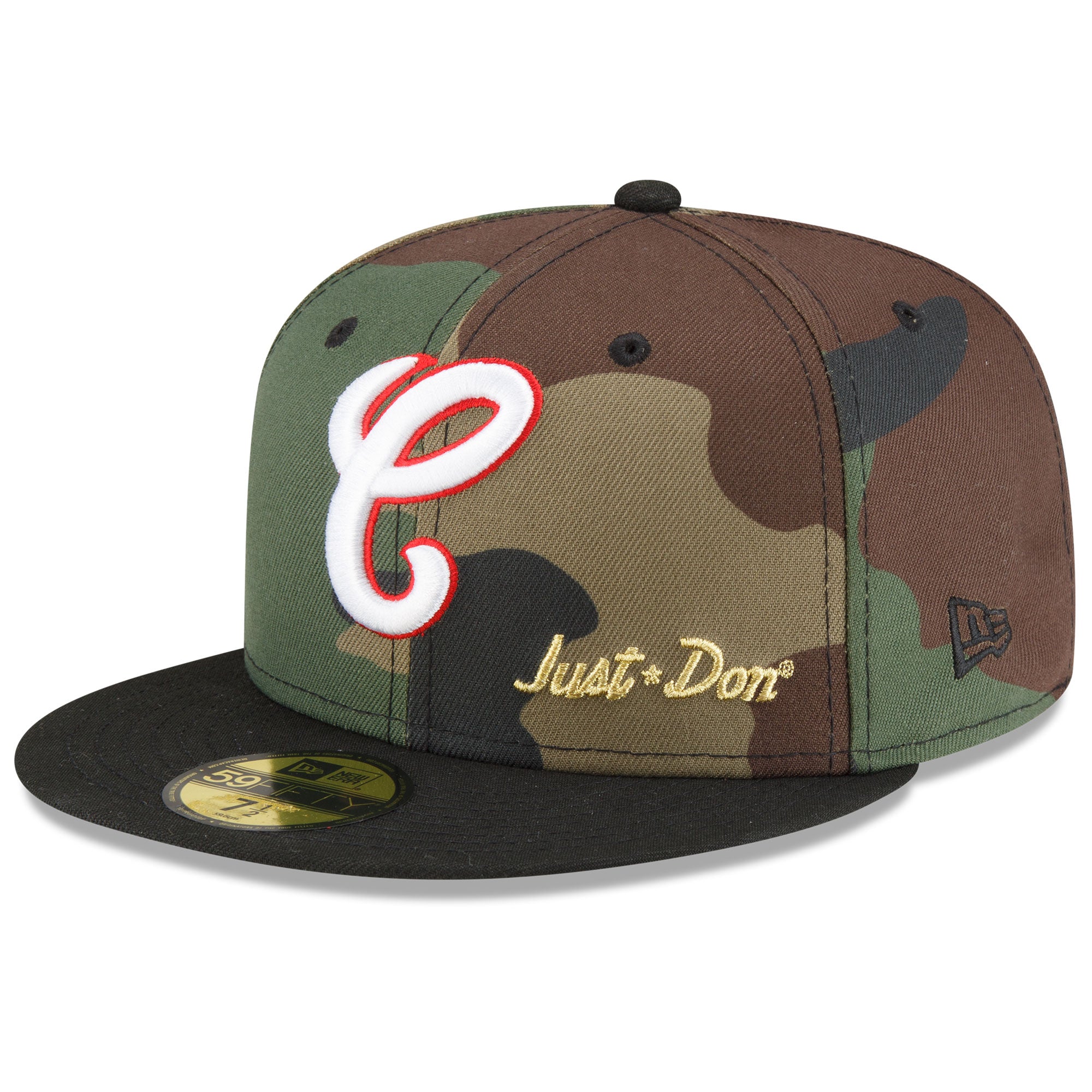 Men's New Era x Just Don Camo Chicago White Sox Classic 59FIFTY Fitted Hat