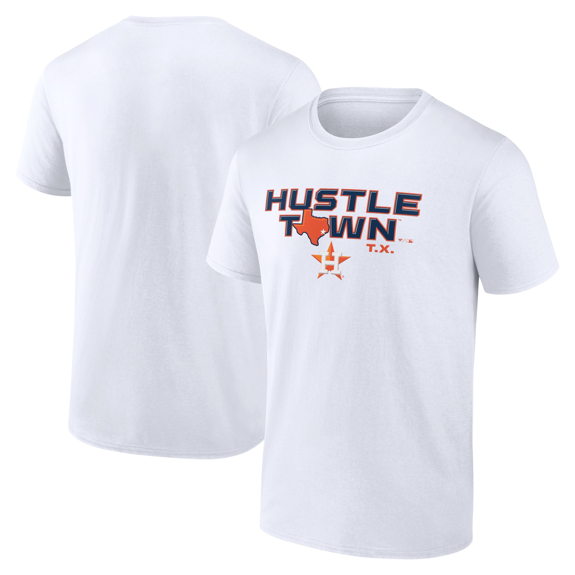 Men's White Houston Astros Hustle Town T-Shirt