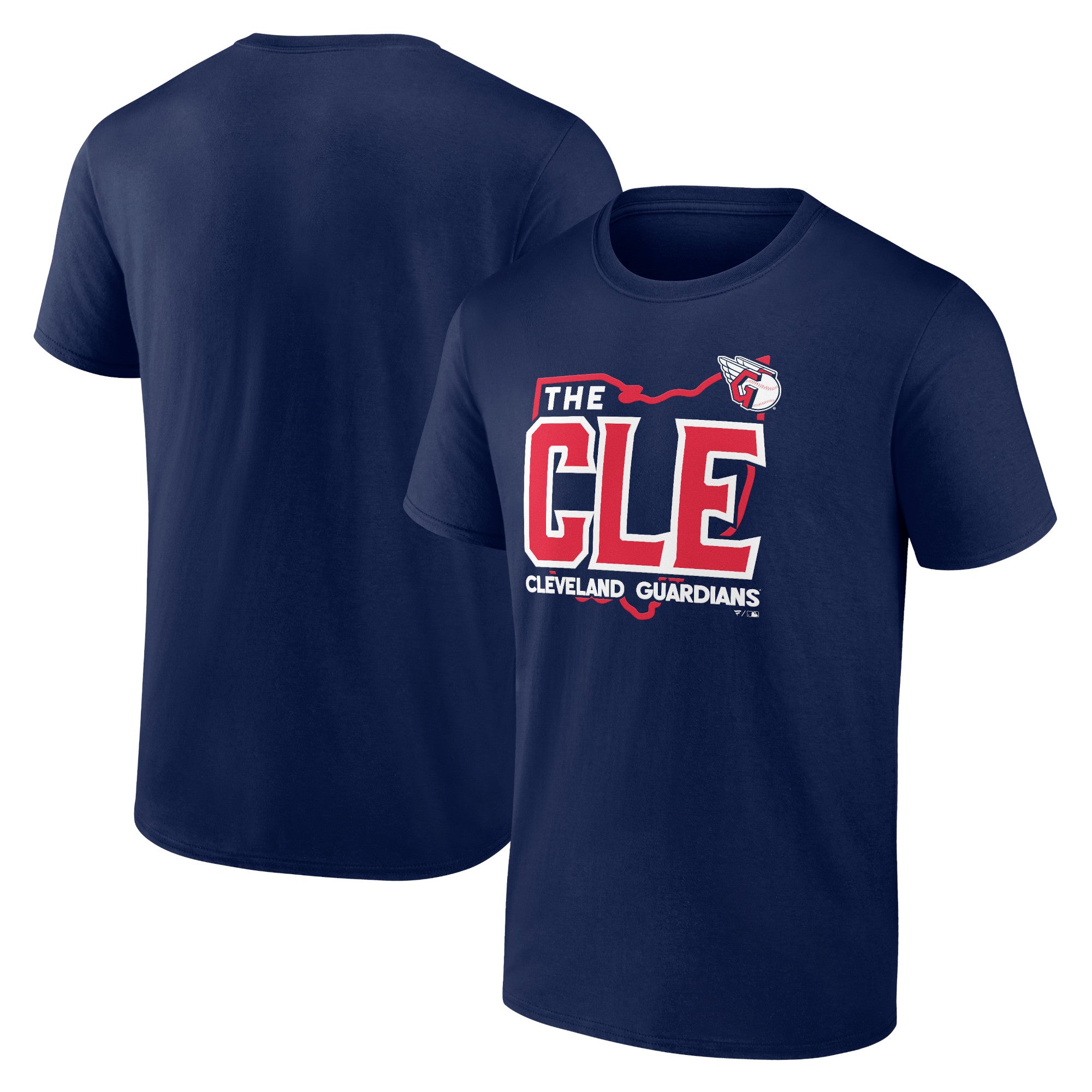 Men's Navy Cleveland Guardians The 216 T-Shirt