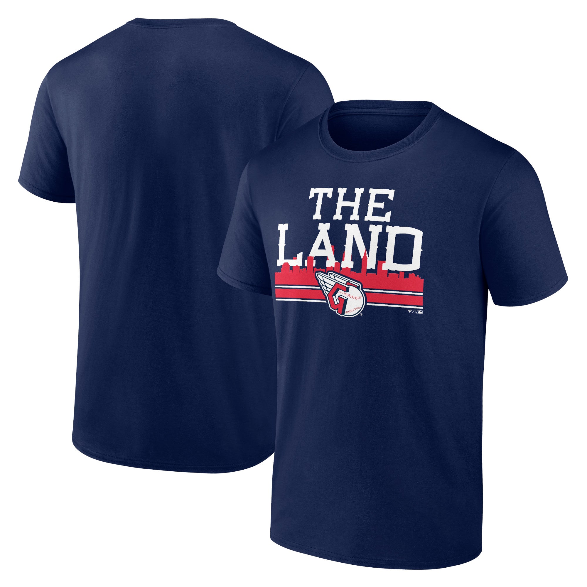 Men's Navy Cleveland Guardians The Land T-Shirt