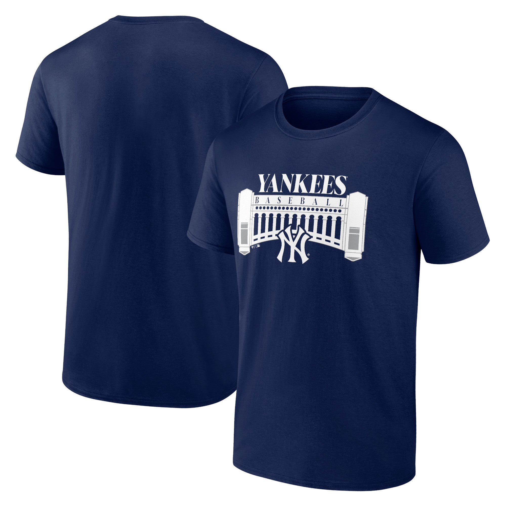 Men's Navy New York Yankees Hometown Double T-Shirt