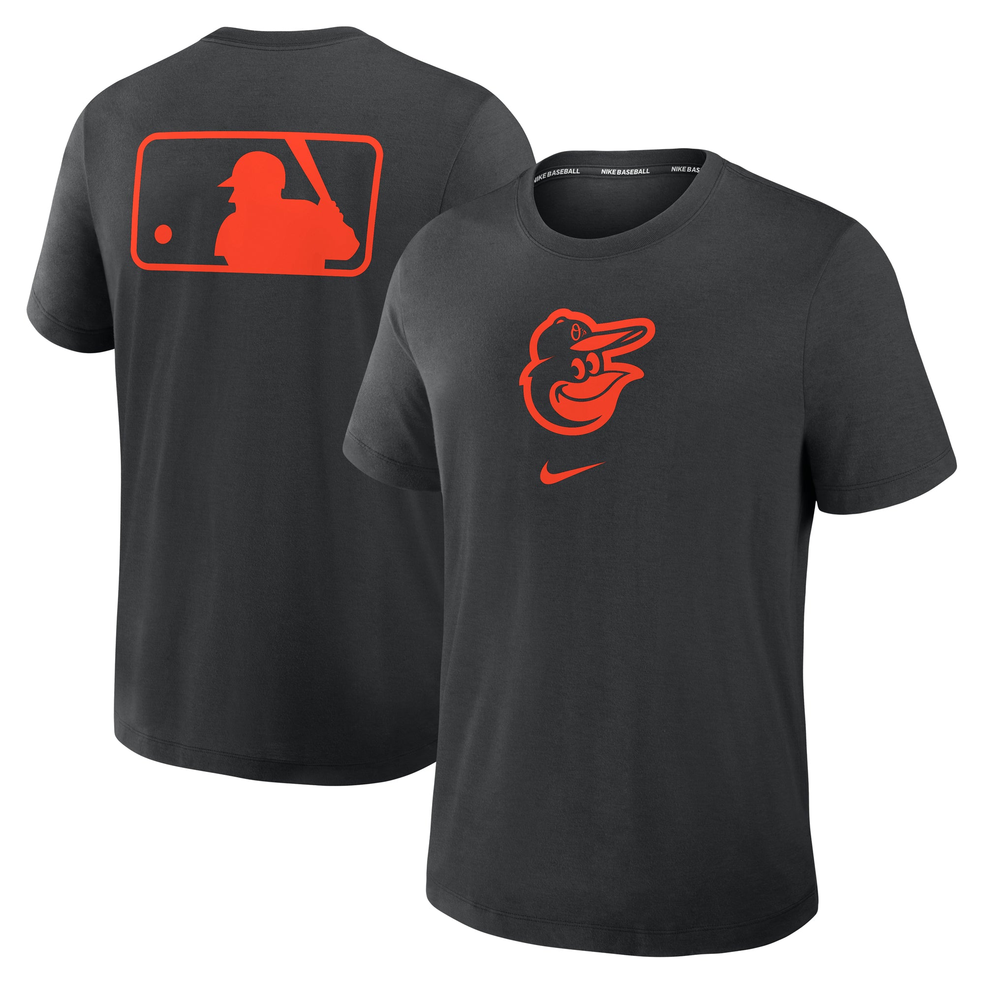 Men's Nike Black Baltimore Orioles Authentic Collection Early Work Tri-Blend Dri-FIT T-Shirt