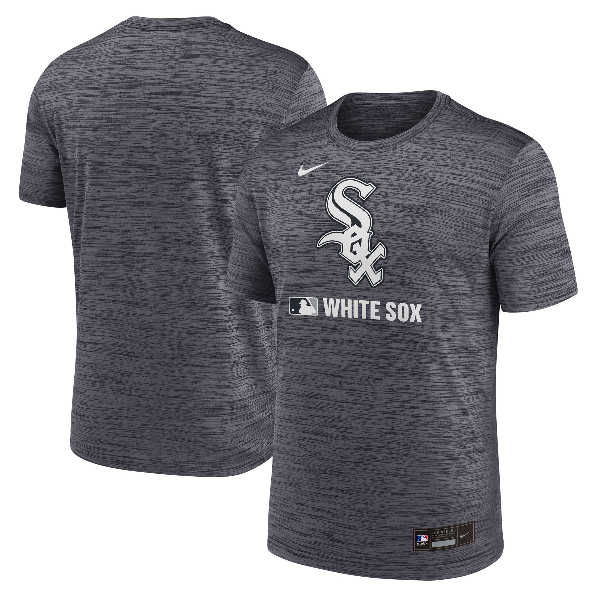 Men's Nike Black Chicago White Sox Authentic Collection Velocity Dri-FIT T-Shirt