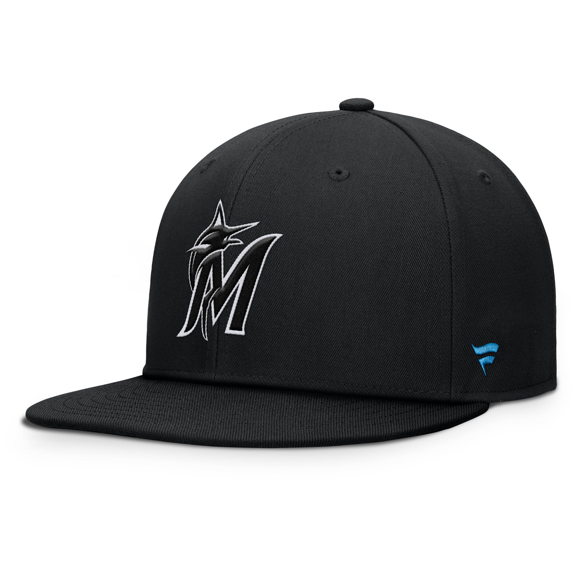 Men's Fanatics Black Miami Marlins Walk-Off Bullpen Snapback Hat