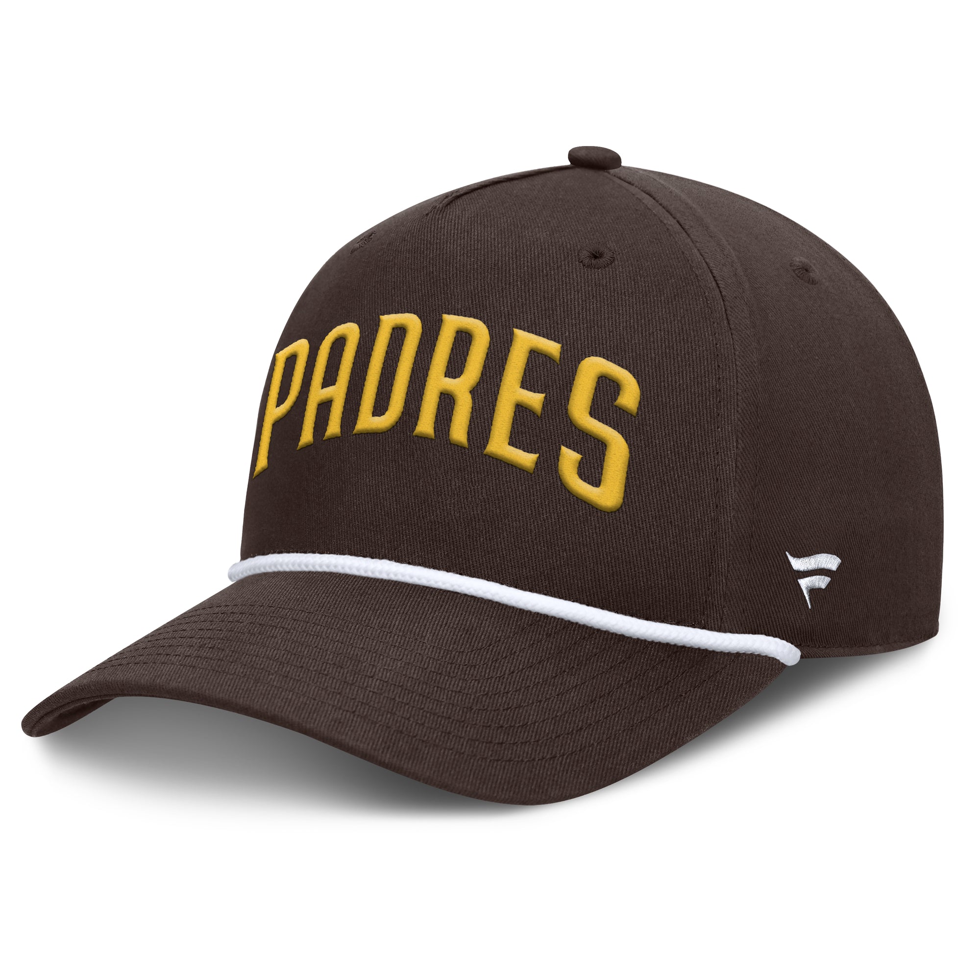 Men's Fanatics Brown San Diego Padres Clubhouse Foul Ball A-Frame Adjustable Hat