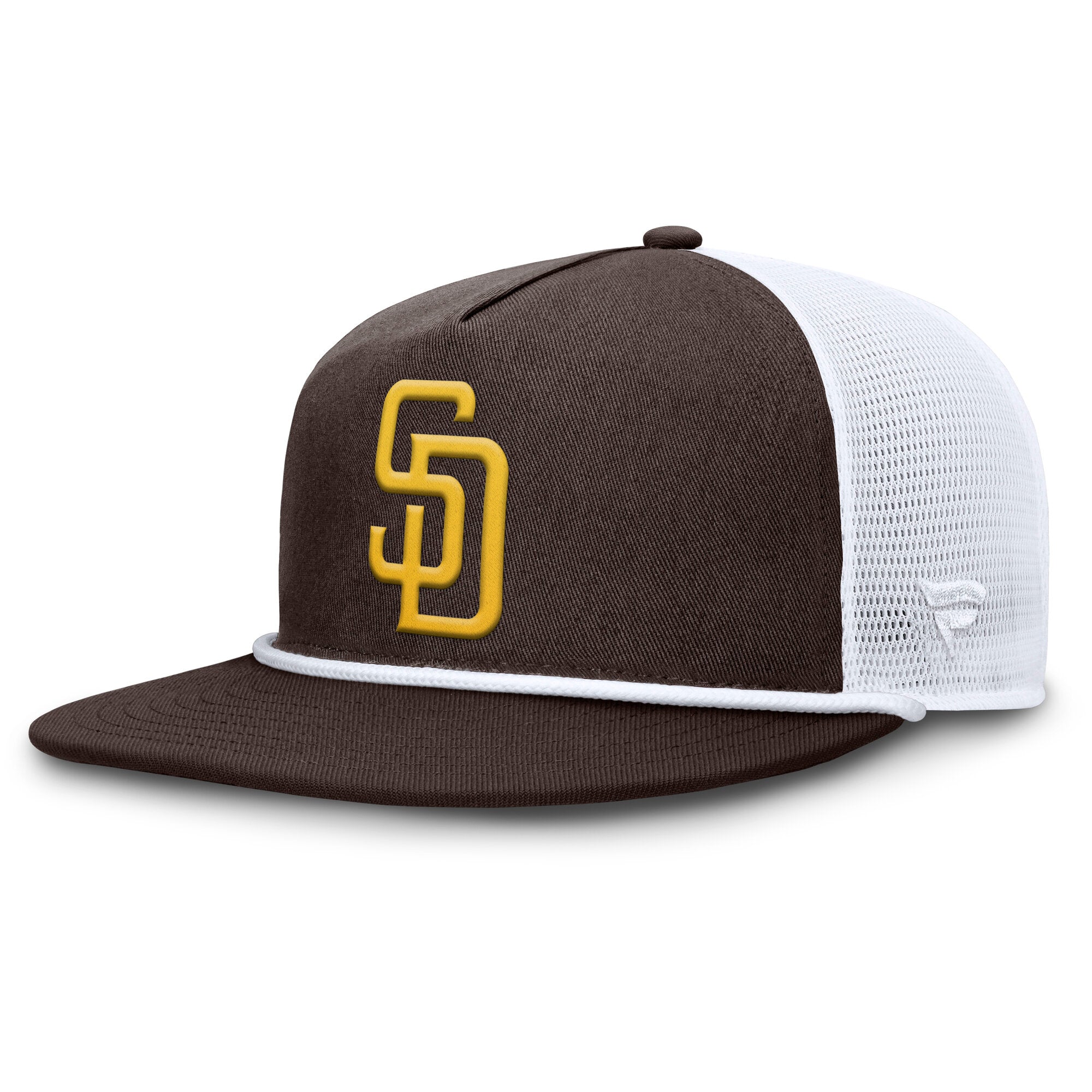 Men's Fanatics Brown/White San Diego Padres Clubhouse Change Up Snapback Hat