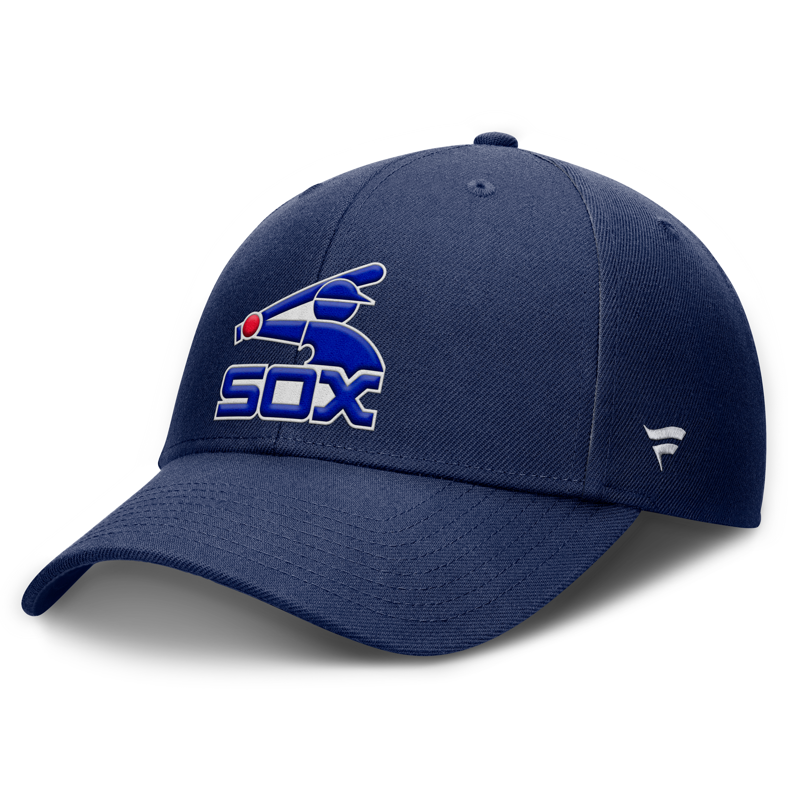 Men's Fanatics  Navy Chicago White Sox Cooperstown Collection Core Adjustable Hat