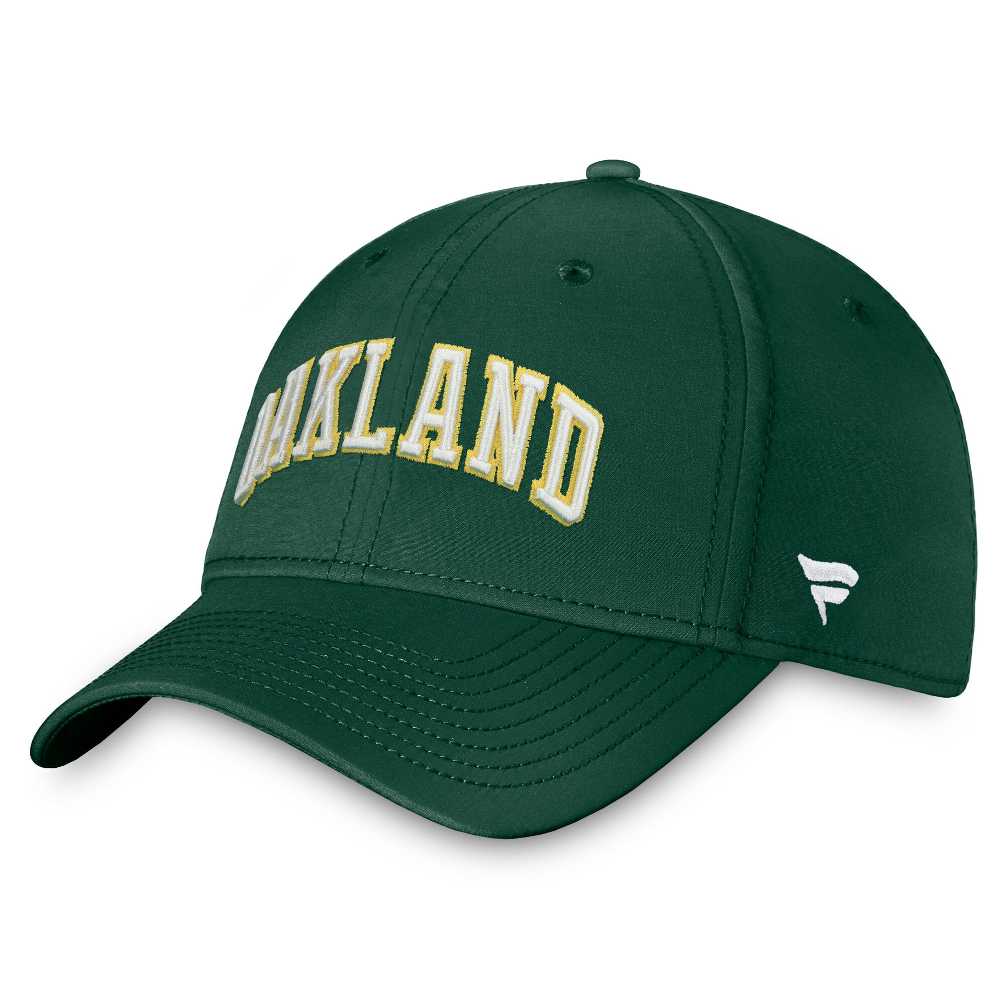 Men's Fanatics  Green Oakland Athletics Cooperstown Collection Core Flex Hat