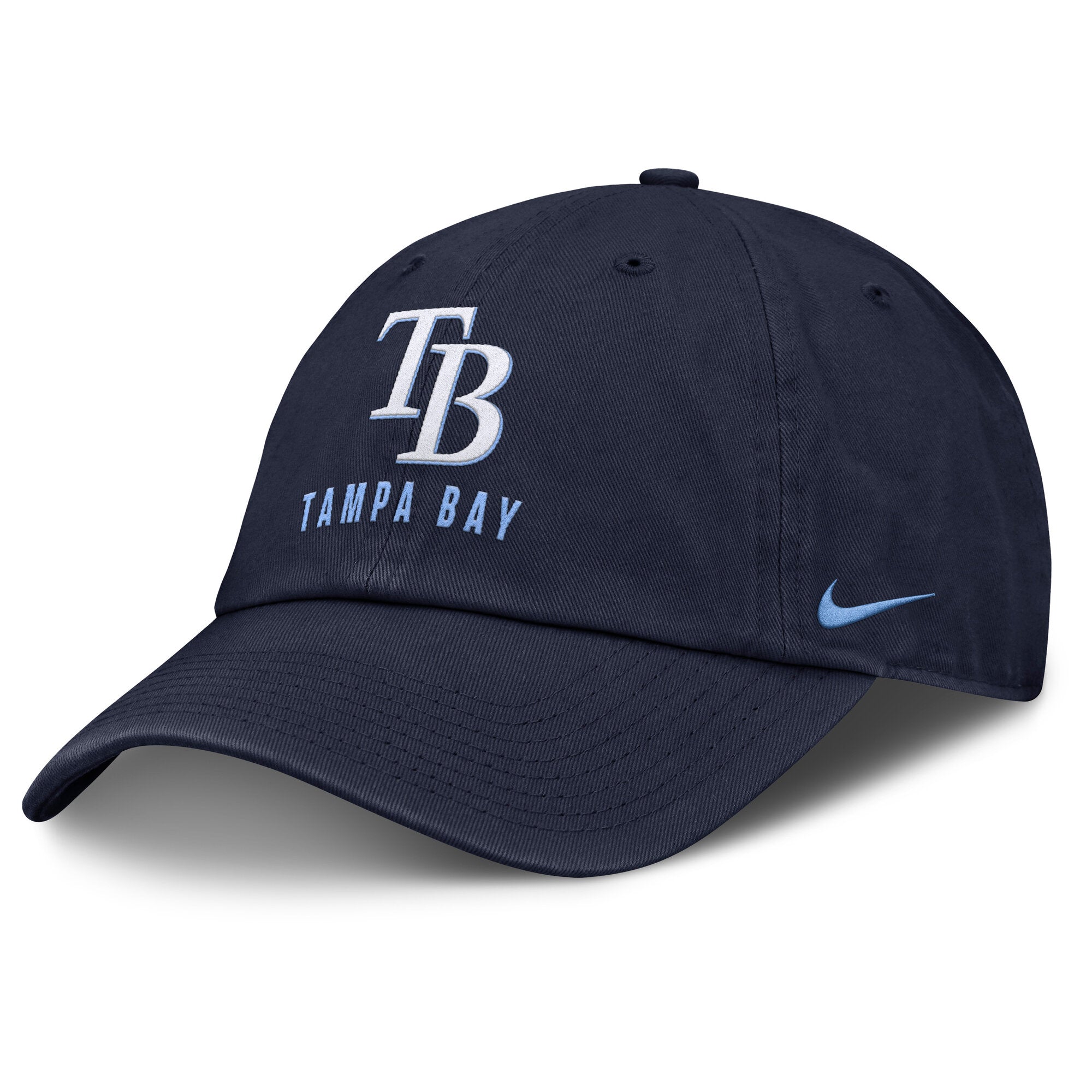 Men's Nike Navy Tampa Bay Rays Club Adjustable Hat